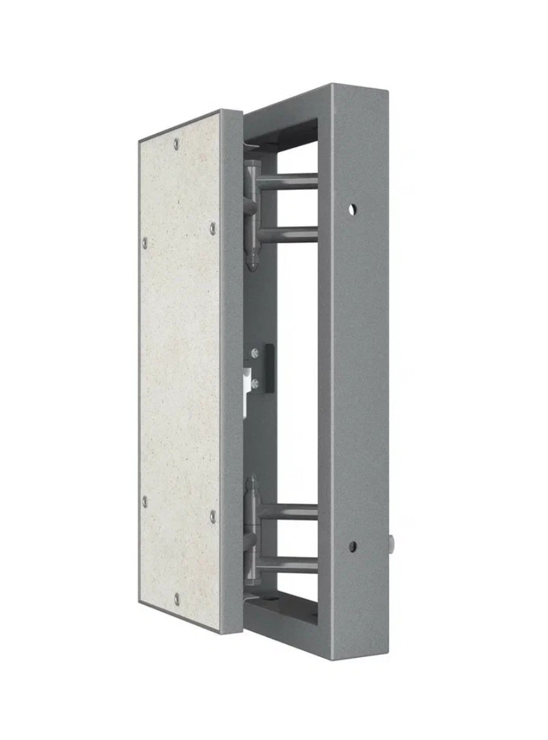 Изображение товара Люк ревизионный Evecs D2040 Ceramo Steel скрытый, стальной, 20x40 см