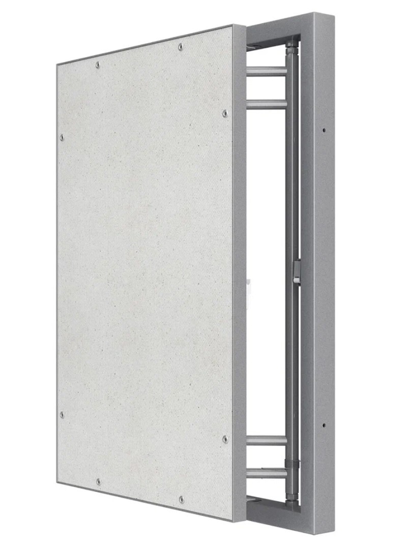 Изображение товара Люк ревизионный EVECS D4060 Ceramo Steel с покрытием серый 40x60 см