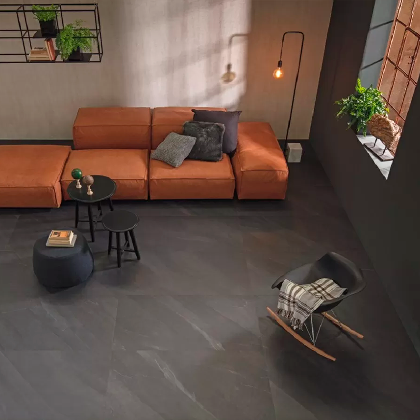 Изображение товара Керамогранит Ldecor 65 Parallelo под камень черный 60x120 матовый