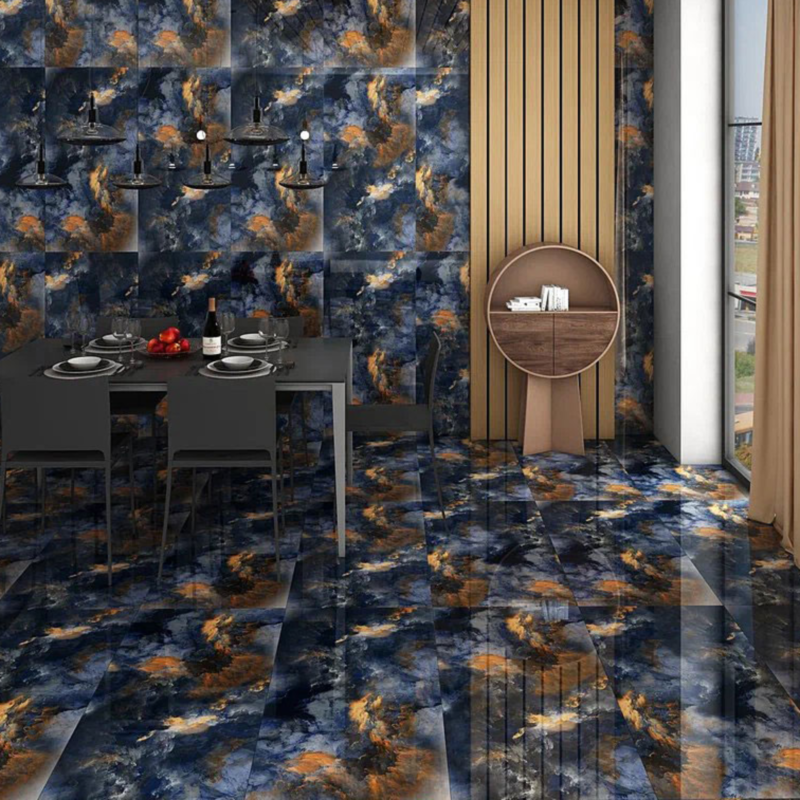 Изображение товара Керамогранит Rossacera Blue_120x60 60x120см 1.44 м² цвет синий