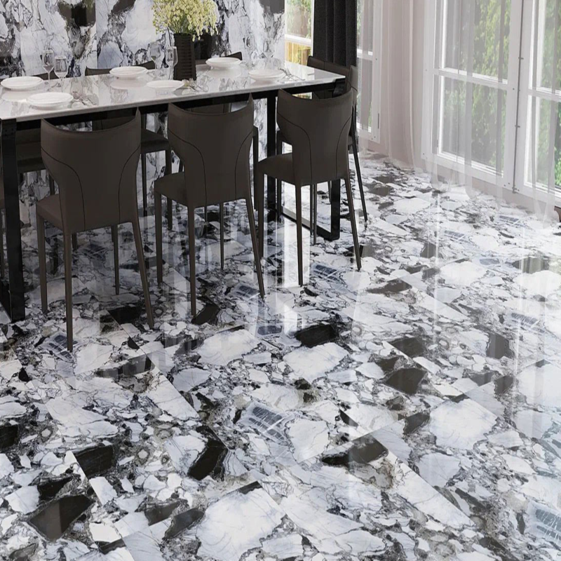 Изображение товара Керамогранит Rossacera Ice_120x60 60x120см 1.44 м² цвет черный