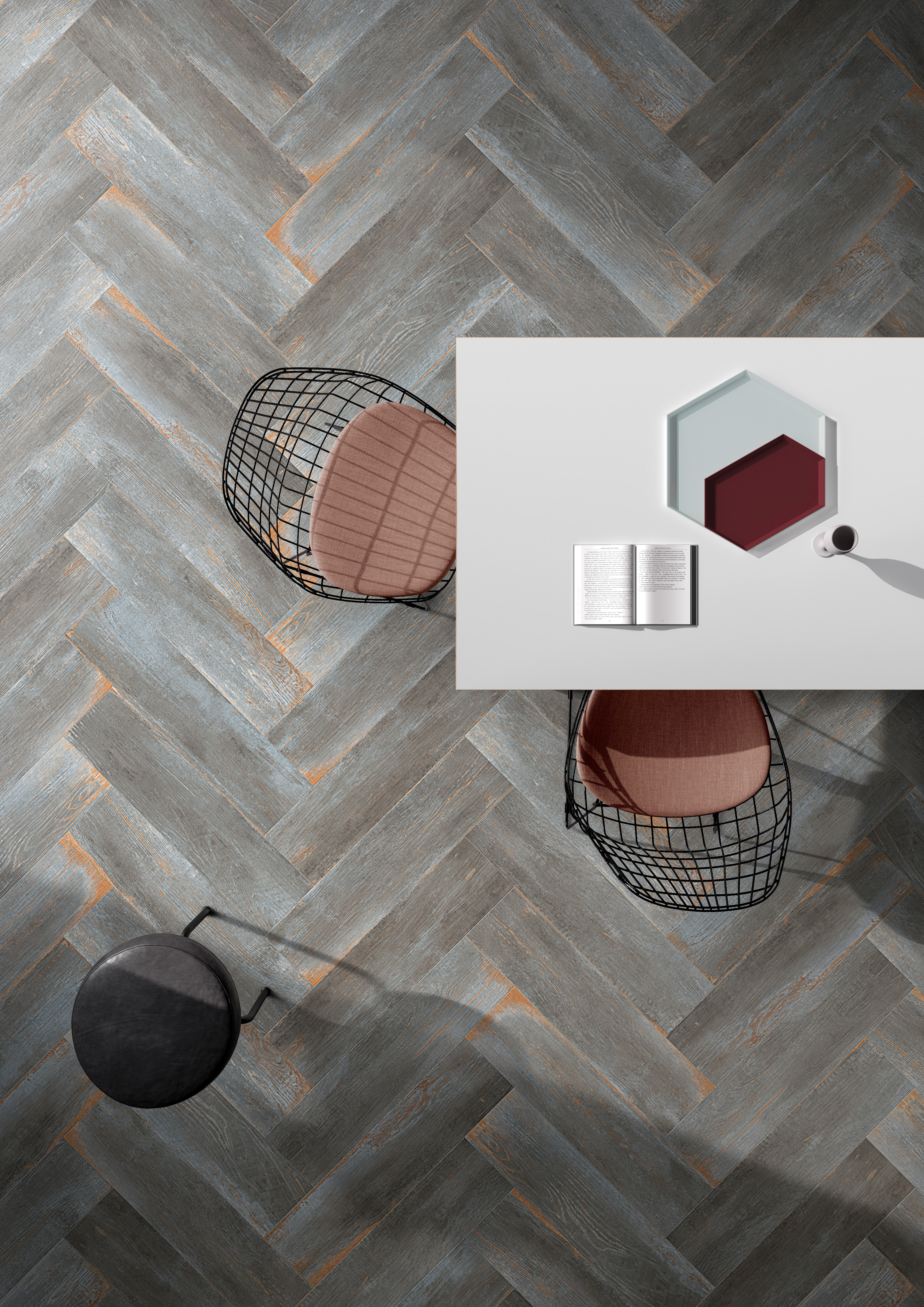 Изображение товара Керамогранит Vitra Rusticwood 80x20x0.8 см MR Черный 1.76 м² цвет черный