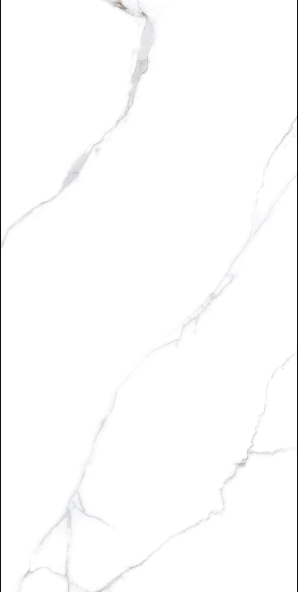 Изображение товара Керамогранит белый с имитацией мрамора 60x120 см, коллекция Romantic_GT