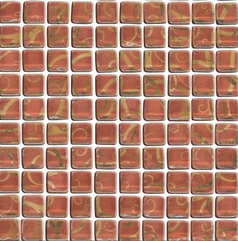 Изображение товара Настенная плитка Paradyz Universal 3265 29.8x29.8см цвет оранжево-коричневый