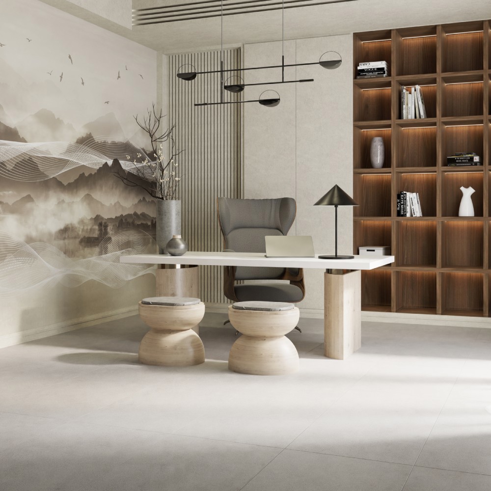 Изображение товара Керамогранит Primavera Elgon NR204 60x120 см Light Grey для пола и стен