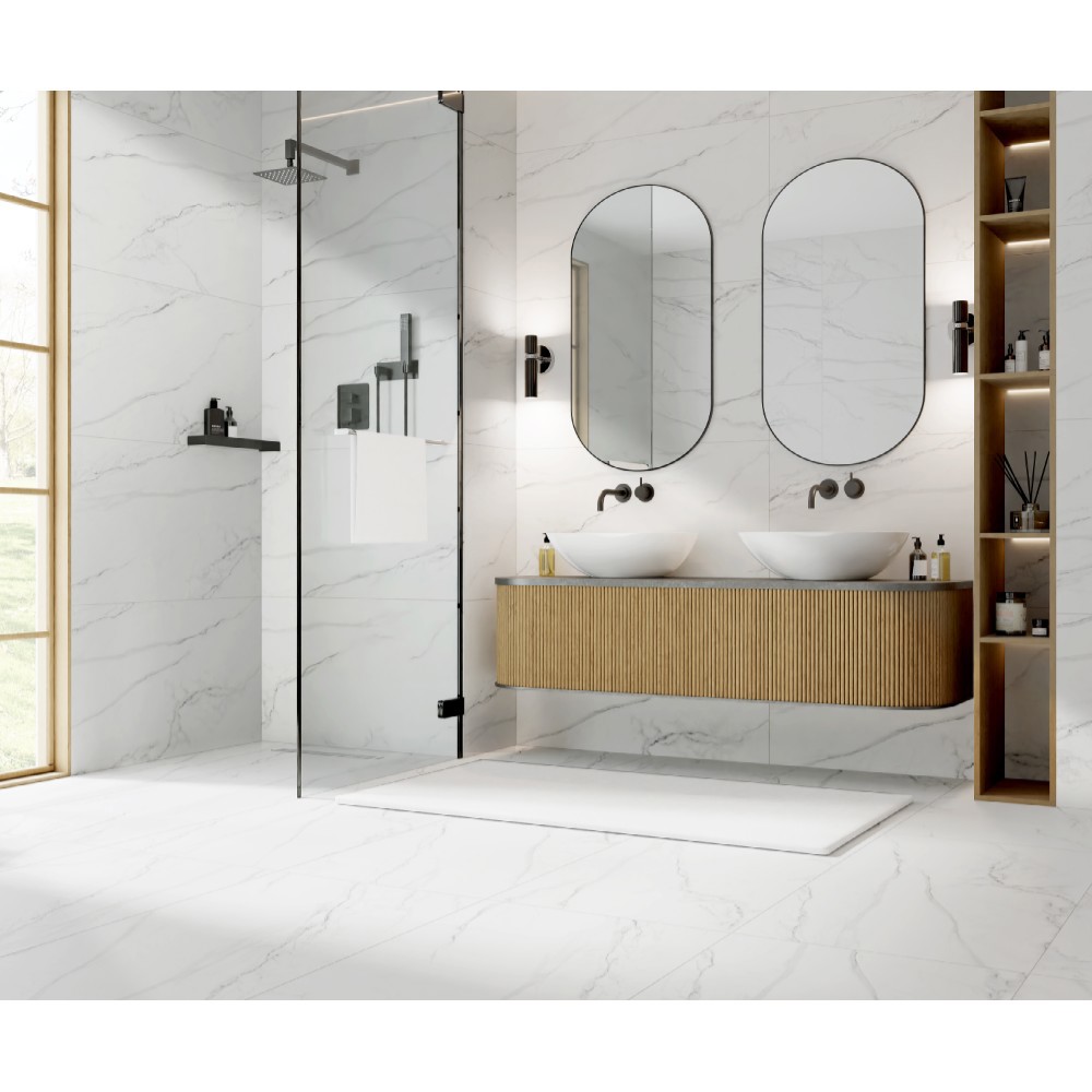 Изображение товара Керамогранит Primavera Milos NR208 60x120см 2.16 м² цвет White