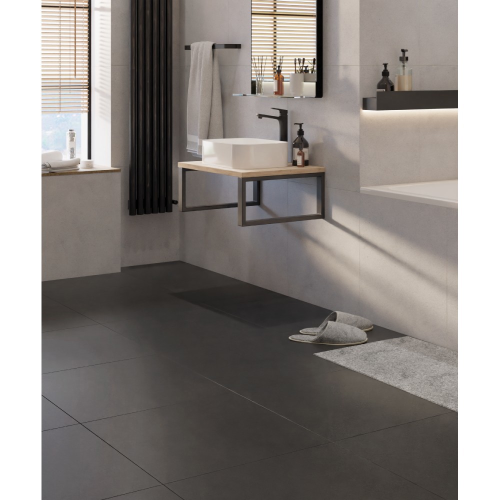 Изображение товара Primavera Elgon NR115 керамогранит 60x60 см Dark Grey 1 44 м2 PEI IV