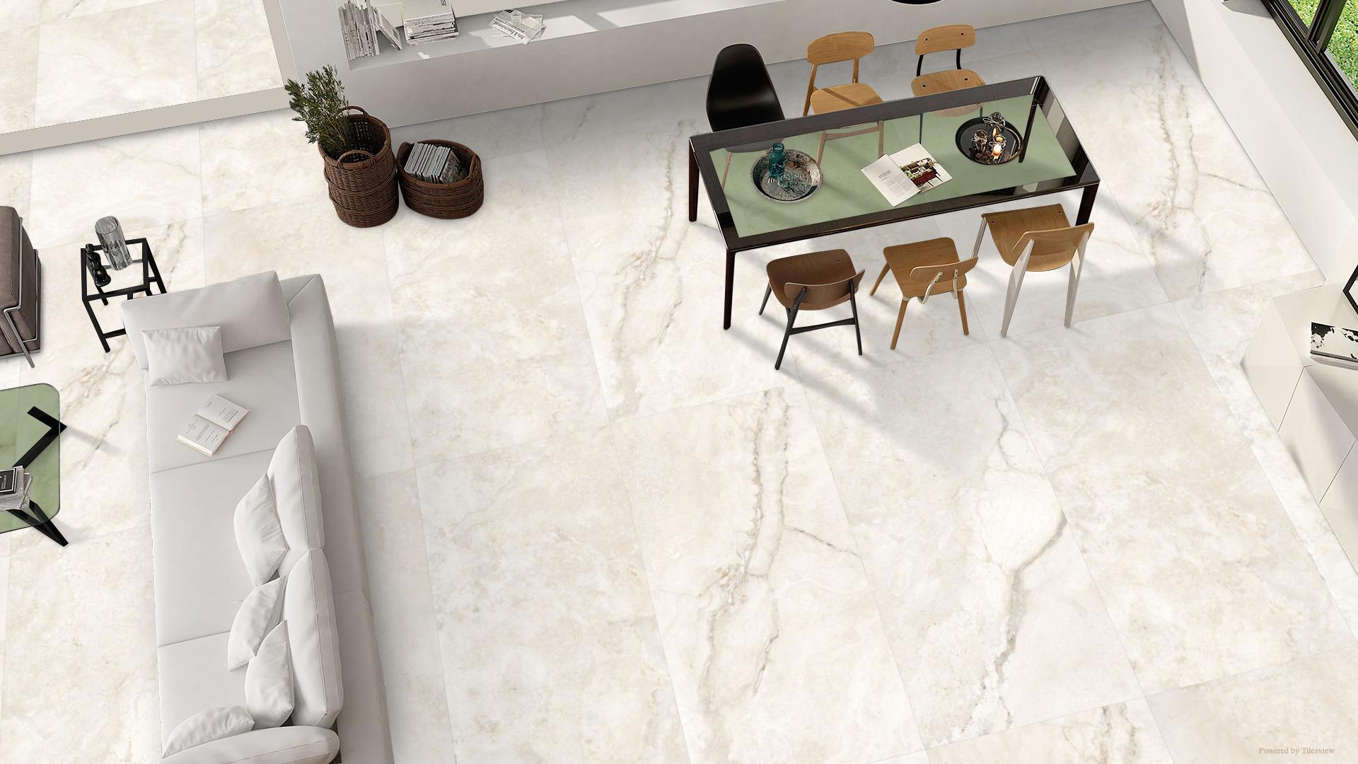 Изображение товара Керамогранит Kerald Zefiro cRema satin 60x120см 1.44 м² цвет бежевый