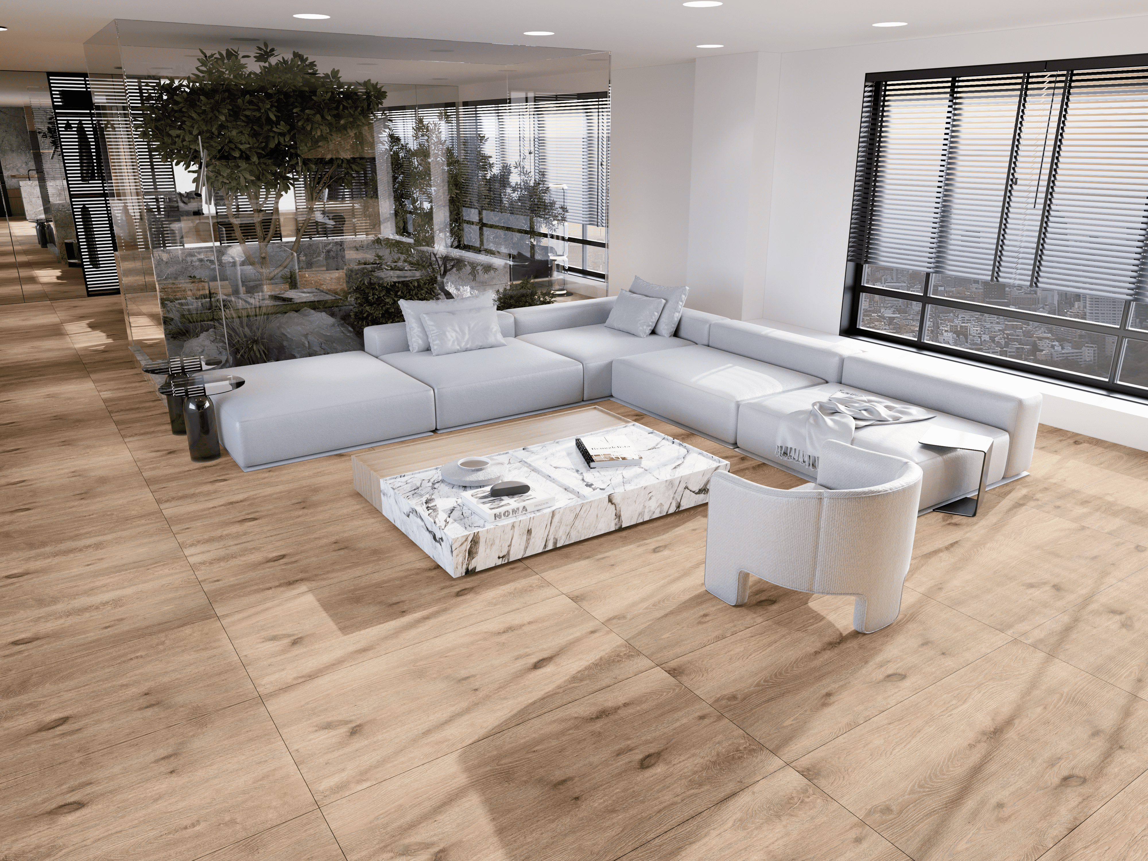 Изображение товара Керамогранит Kerald Dreaftwood Maple Matt 60x120 см коричневый для пола и стен