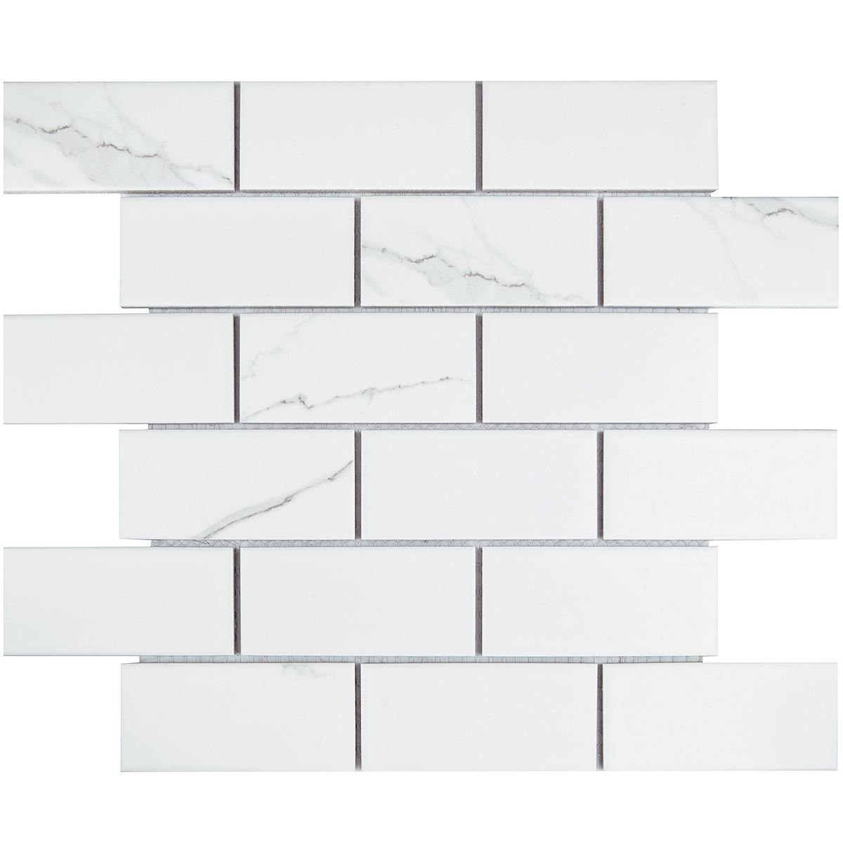 Изображение товара Керамическая мозаика Starmosaic Brick Carrara Matt 29.1x29.5см для стен и полов