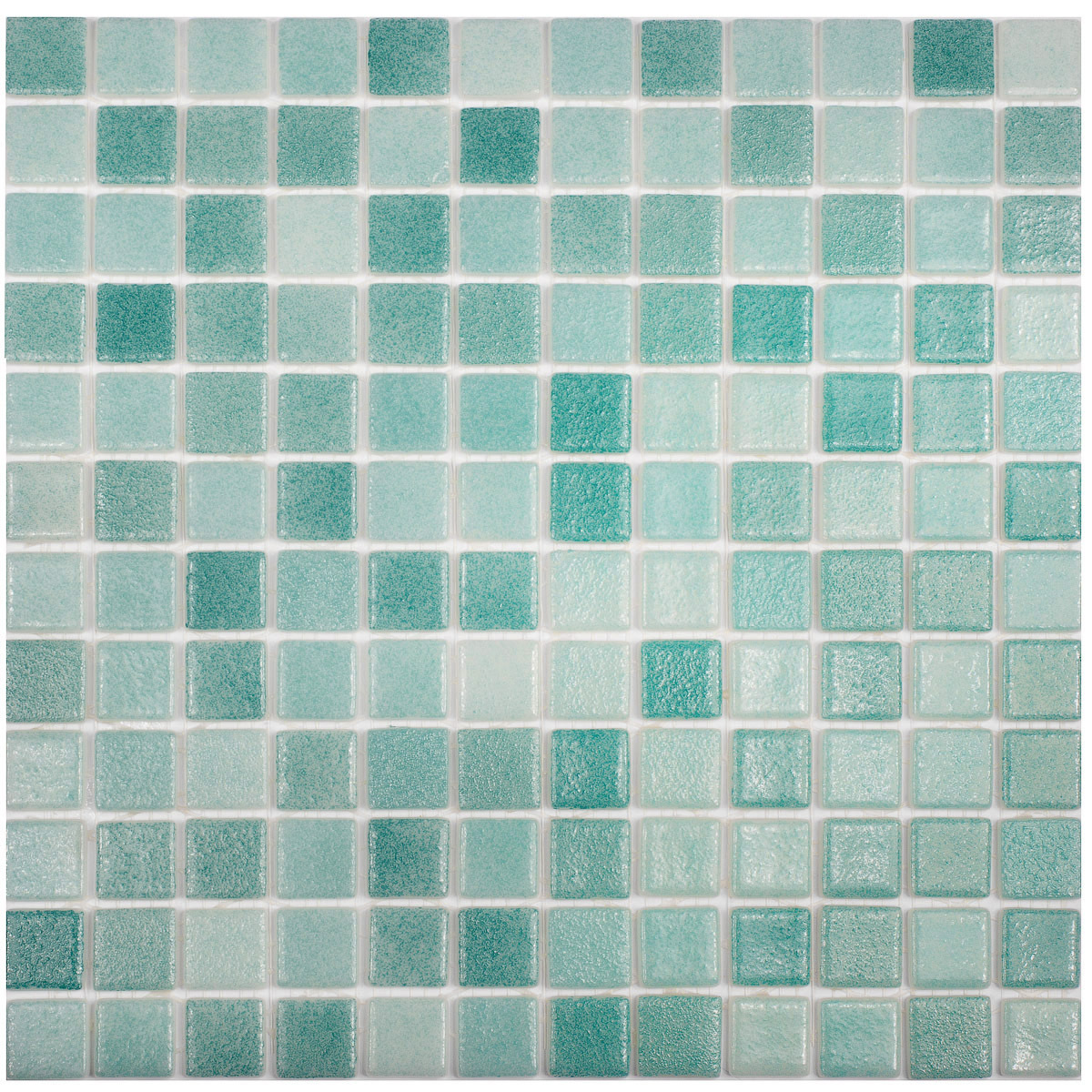 Изображение товара Декоративная мозаика Vidrepur Antid 1236415 31.7x31.7 см противоскользящая зелёная