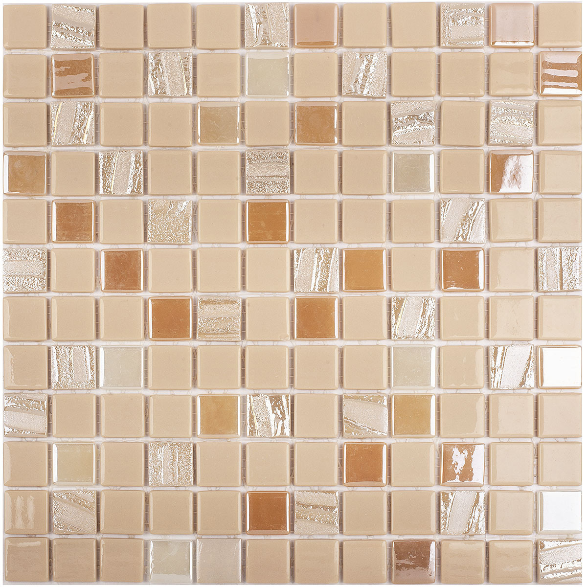 Изображение товара Декоративная мозаика Vidrepur Astra beige 31.7x31.7см для стен и полов