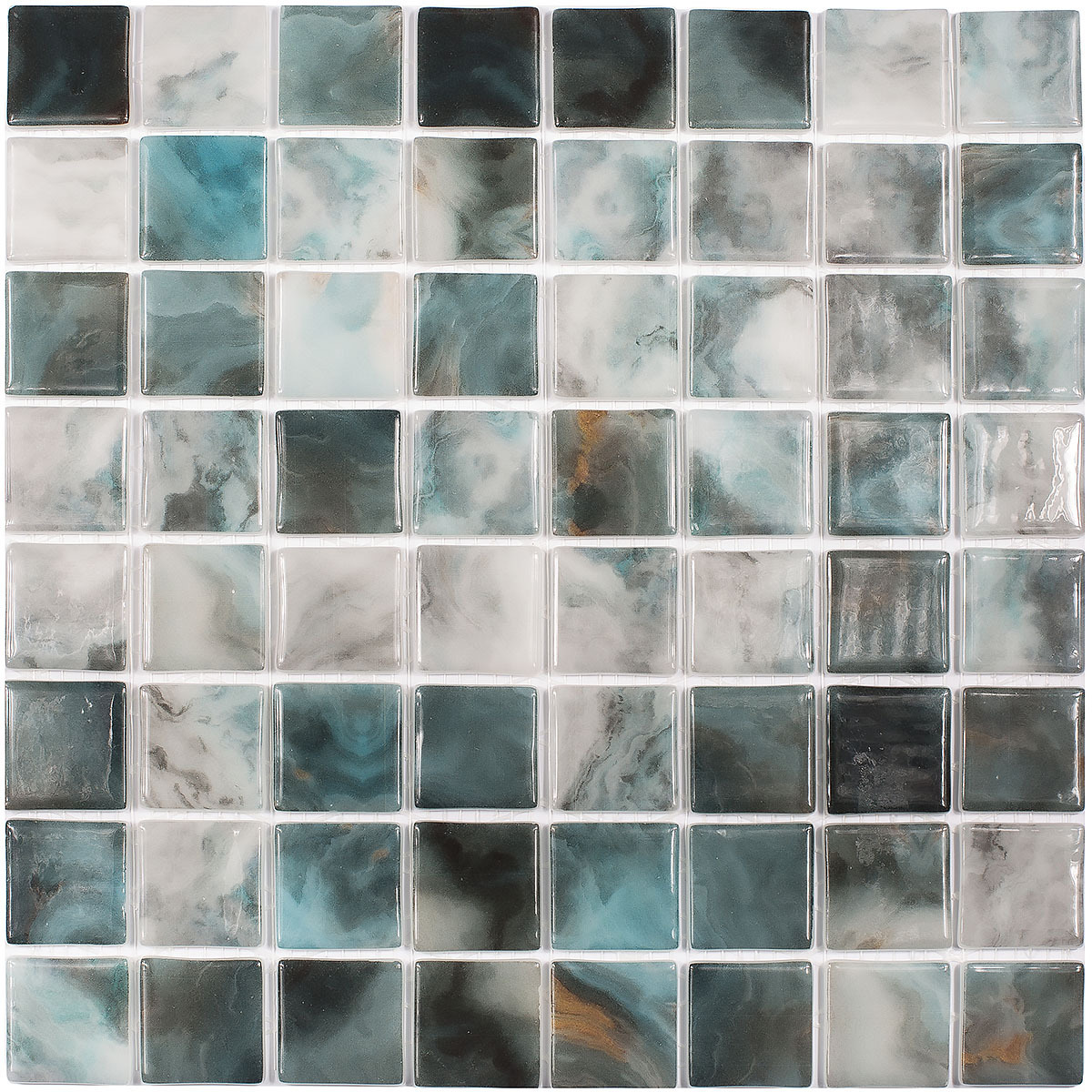 Изображение товара Декоративная мозаика Vidrepur Nature air 31.7x31.7 см разноцветная