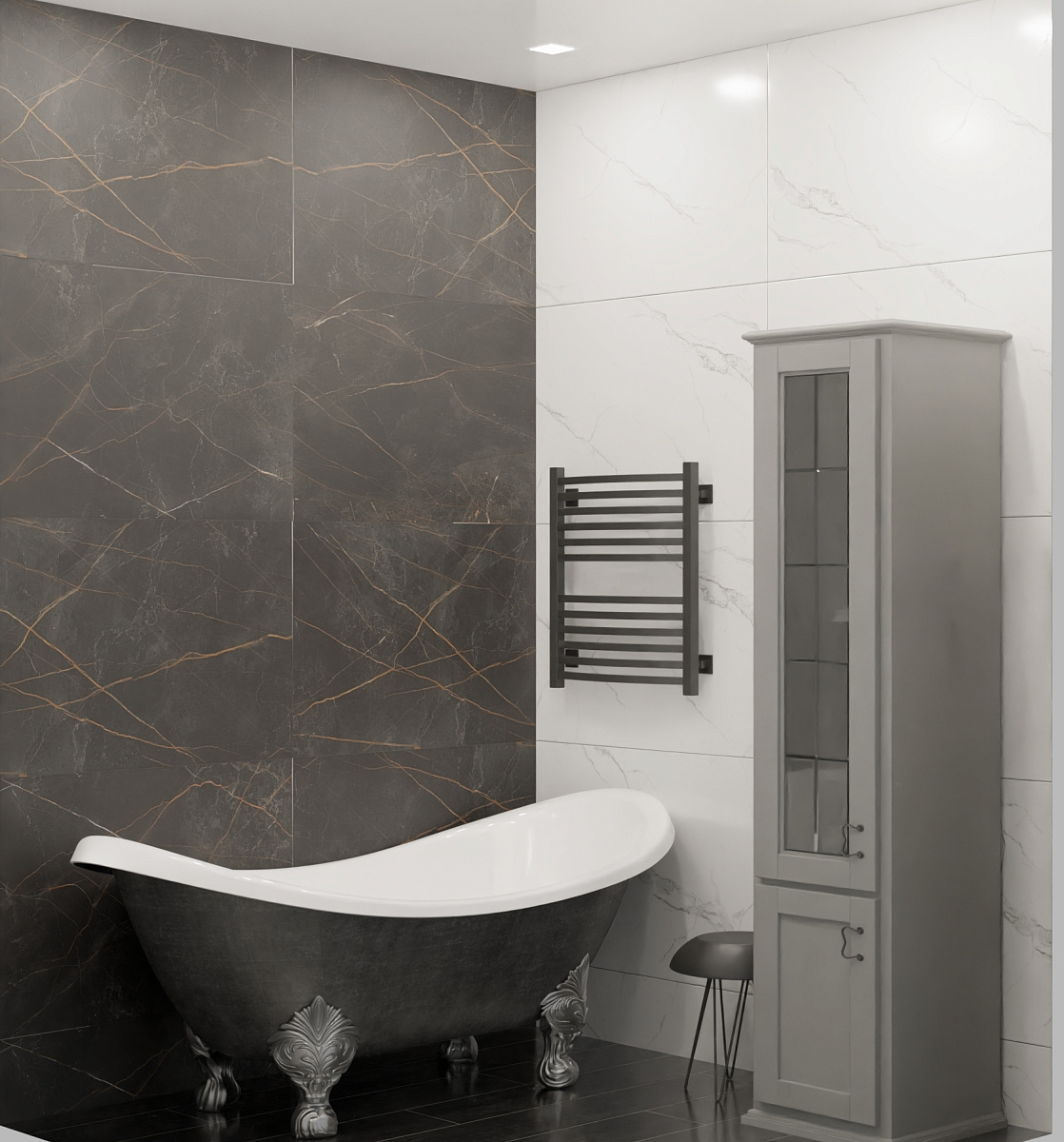 Изображение товара Керамогранит Alba 60x120 см белый, полированный, морозостойкий, для стен и пола