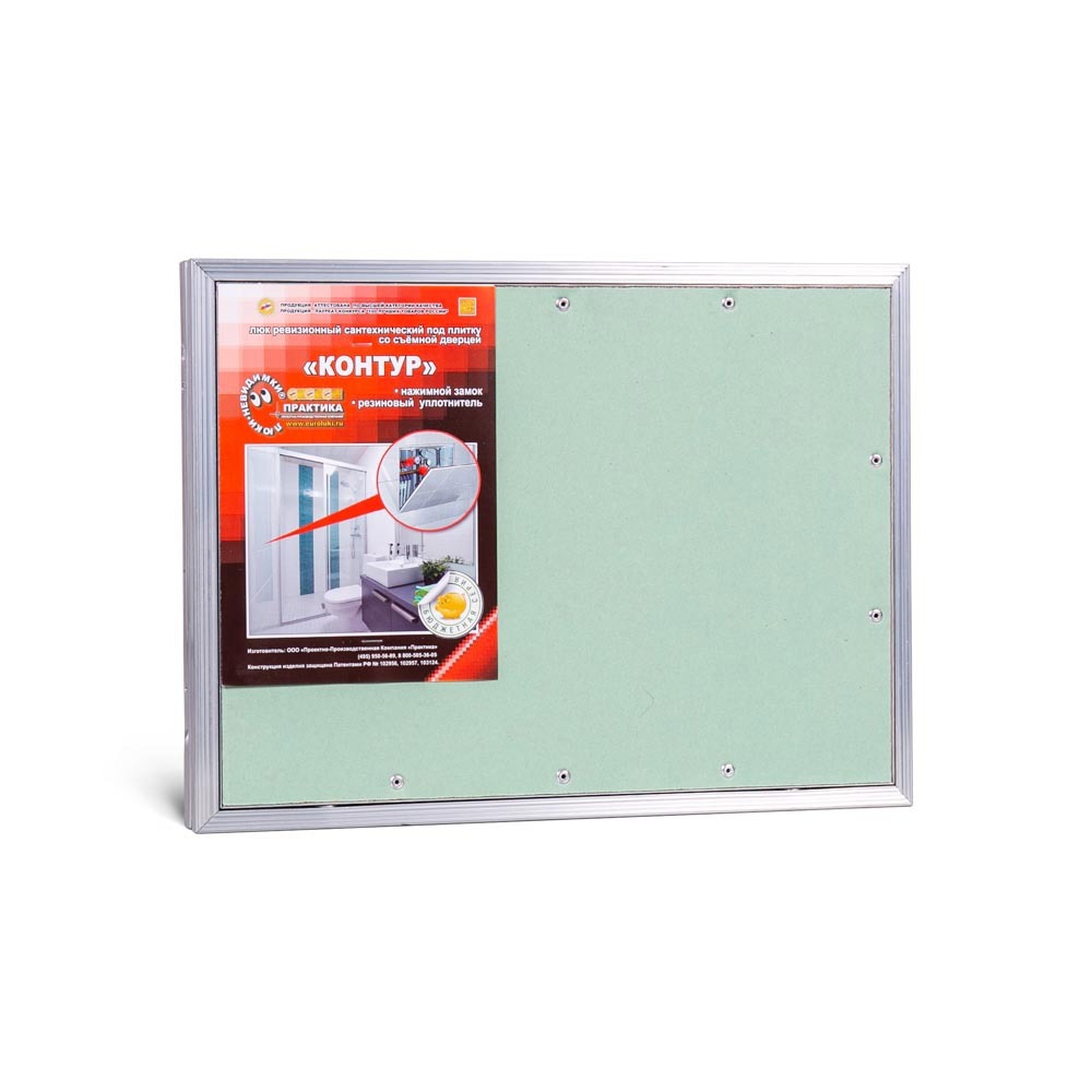 Изображение товара Люк ревизионный Практика Контур 4607129823273 400x300 мм алюминий