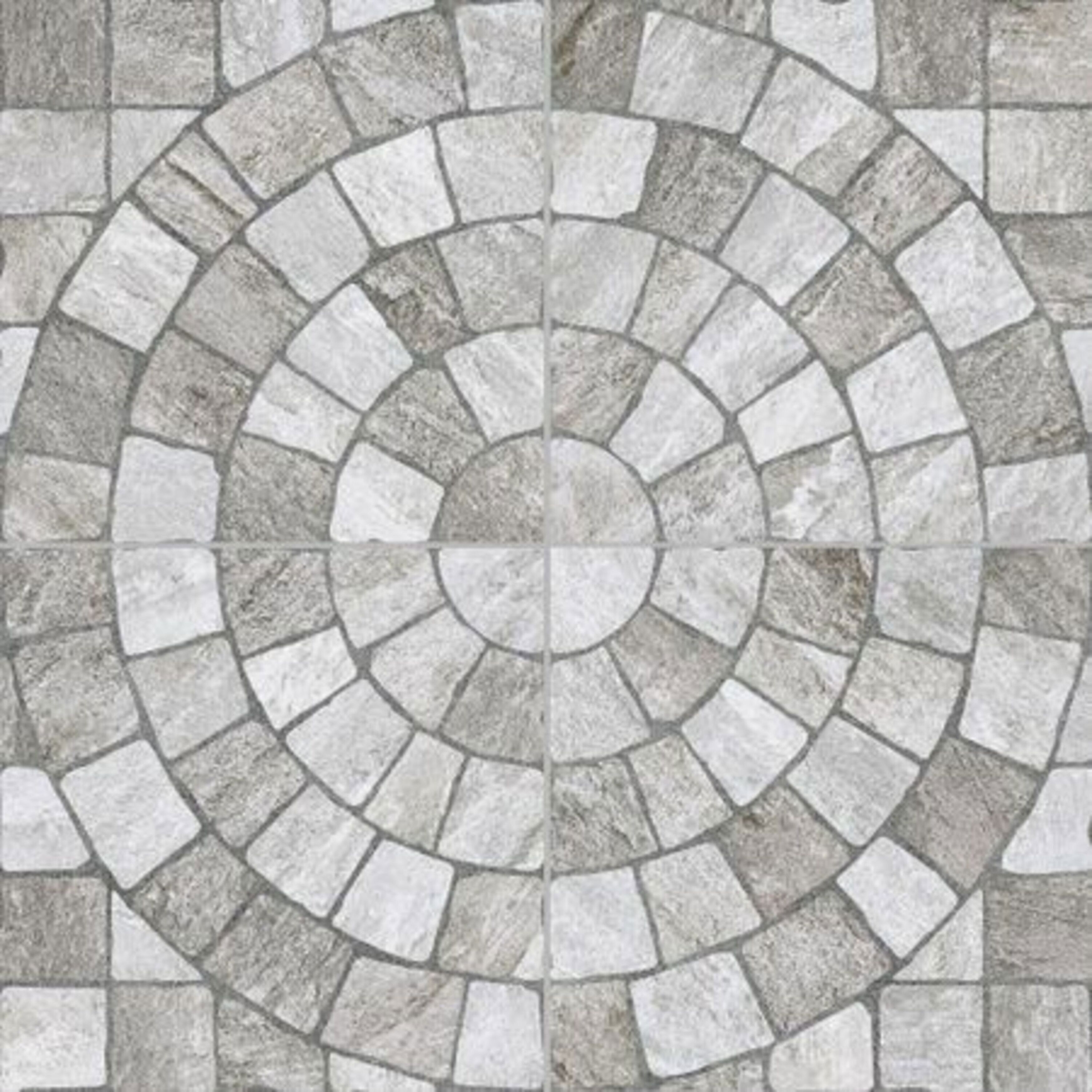 Изображение товара Керамогранит Керамин Лиссабон 50x50 см серый/серебристый