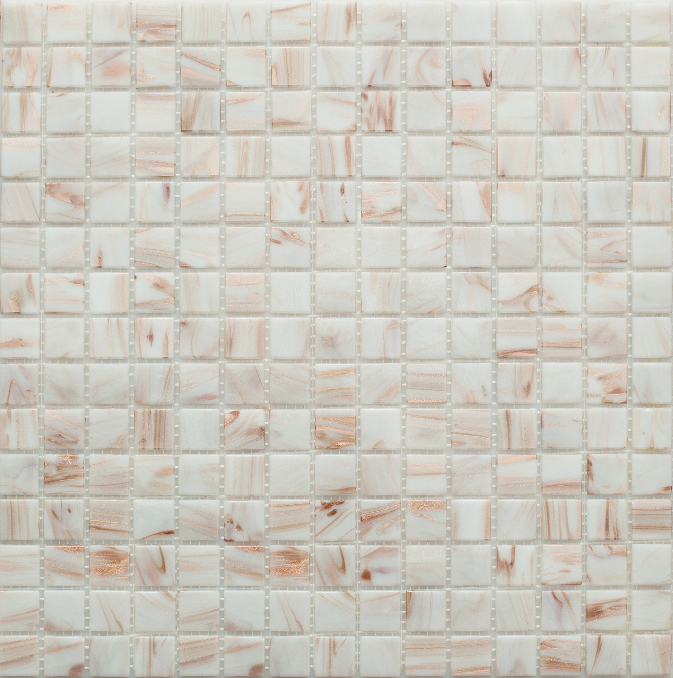 Изображение товара Декоративная мозаика Nsmosaic Sp01 NS02GG0016 32.7x32.7см цвет Белый