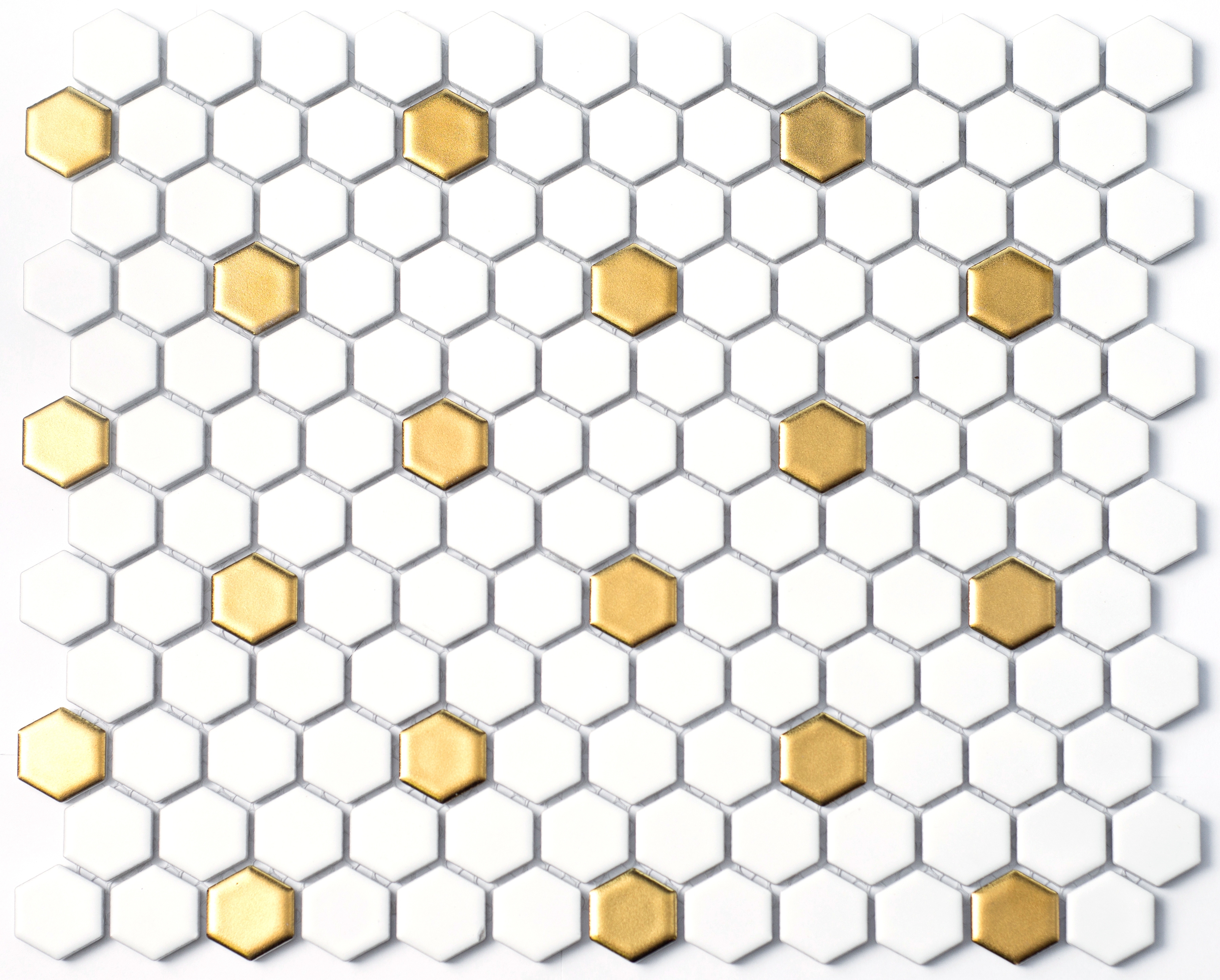 Изображение товара Декоративная керамическая мозаика NSmosaic P-517 26x30 см разноцветная