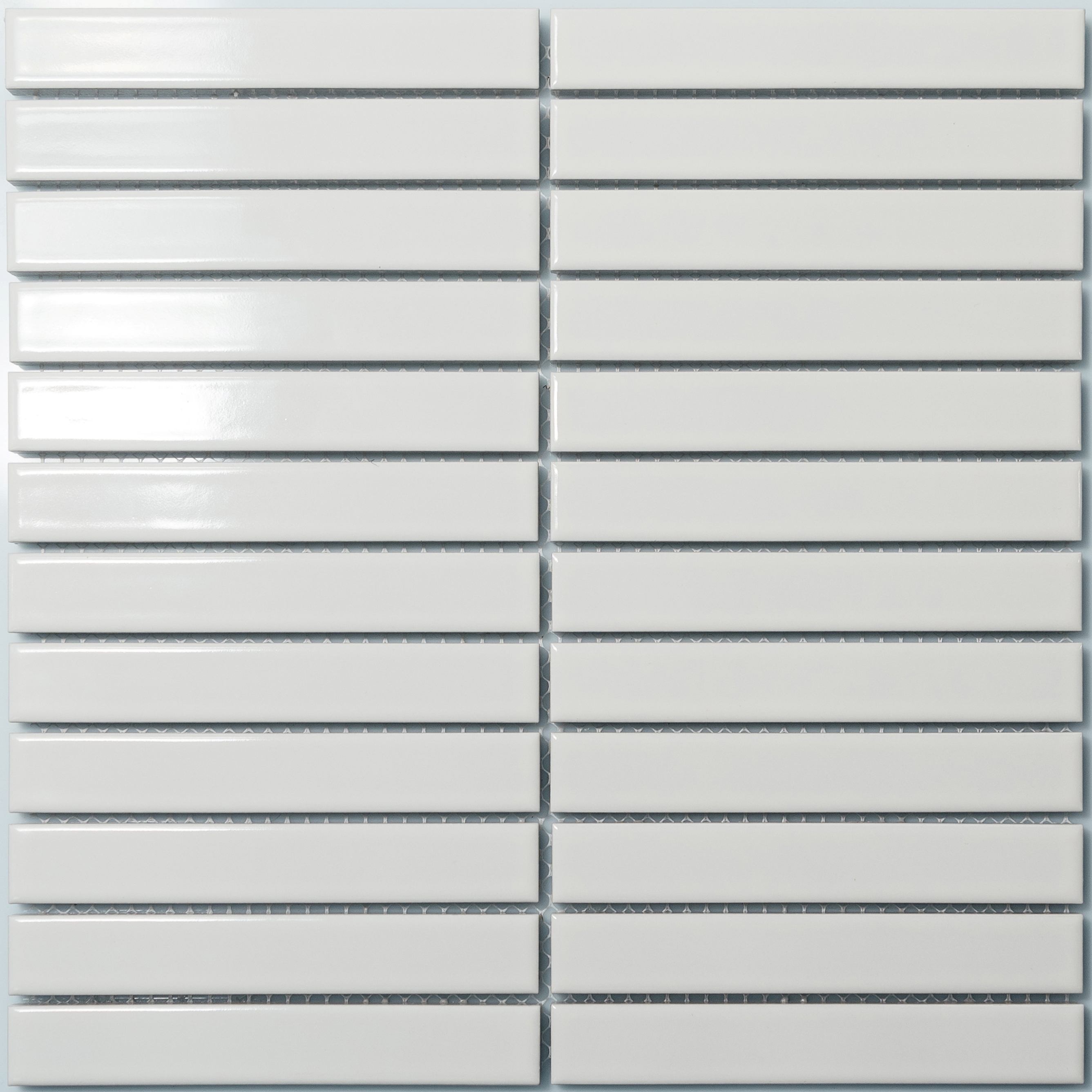 Изображение товара Декоративная глянцевая керамическая мозаика NSmosaic P-530 30x29.6 см для стен и пола