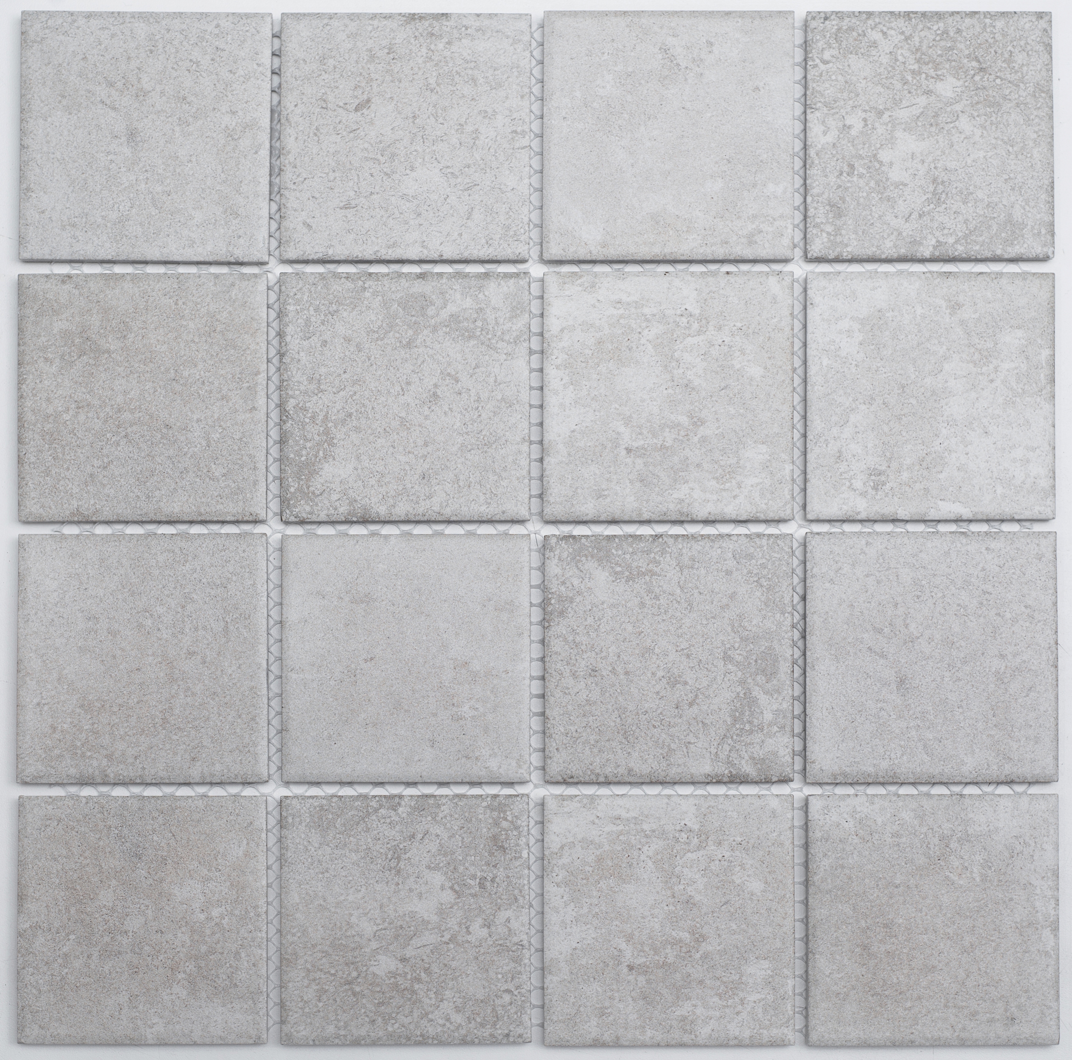 Изображение товара Декоративная керамическая мозаика NSmosaic PR7373-42 30.6x30.6 см бежевый матовый