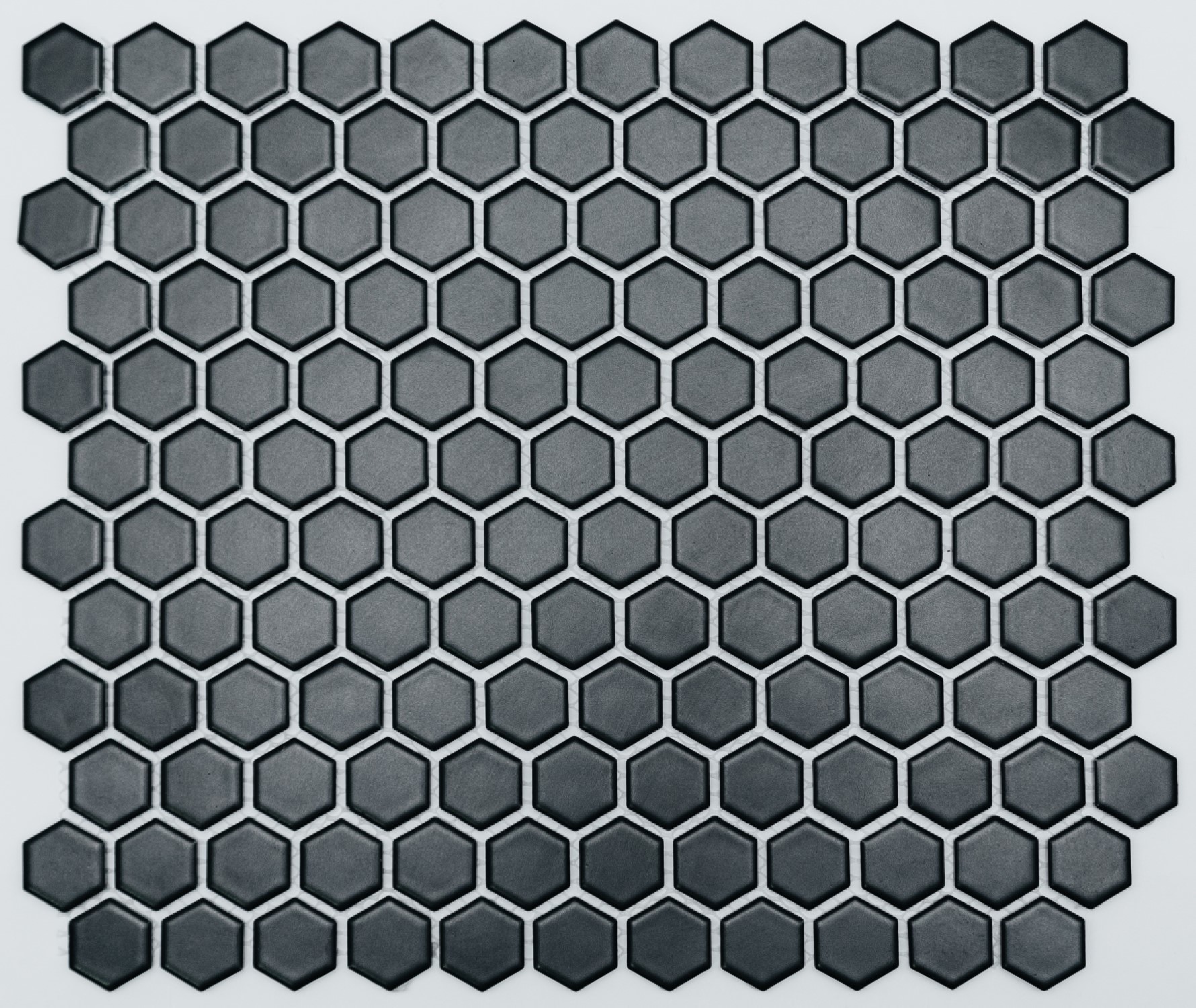 Изображение товара Декоративная керамическая мозаика NSmosaic PS2326-02 30x26 см черная для интерьера и наружных работ