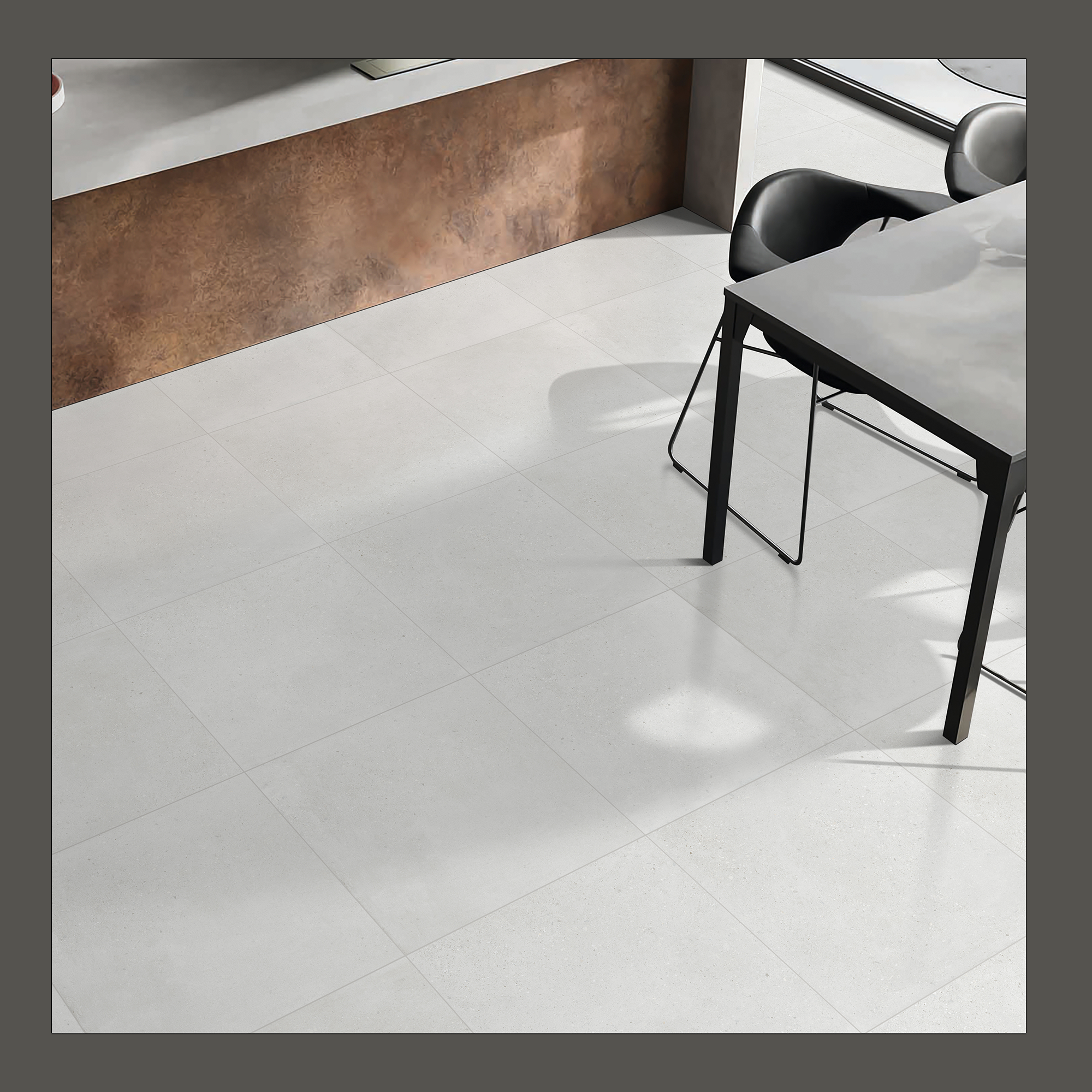 Изображение товара Керамогранит Kerald Aspen White matt 60x60 см для кухни и ванной