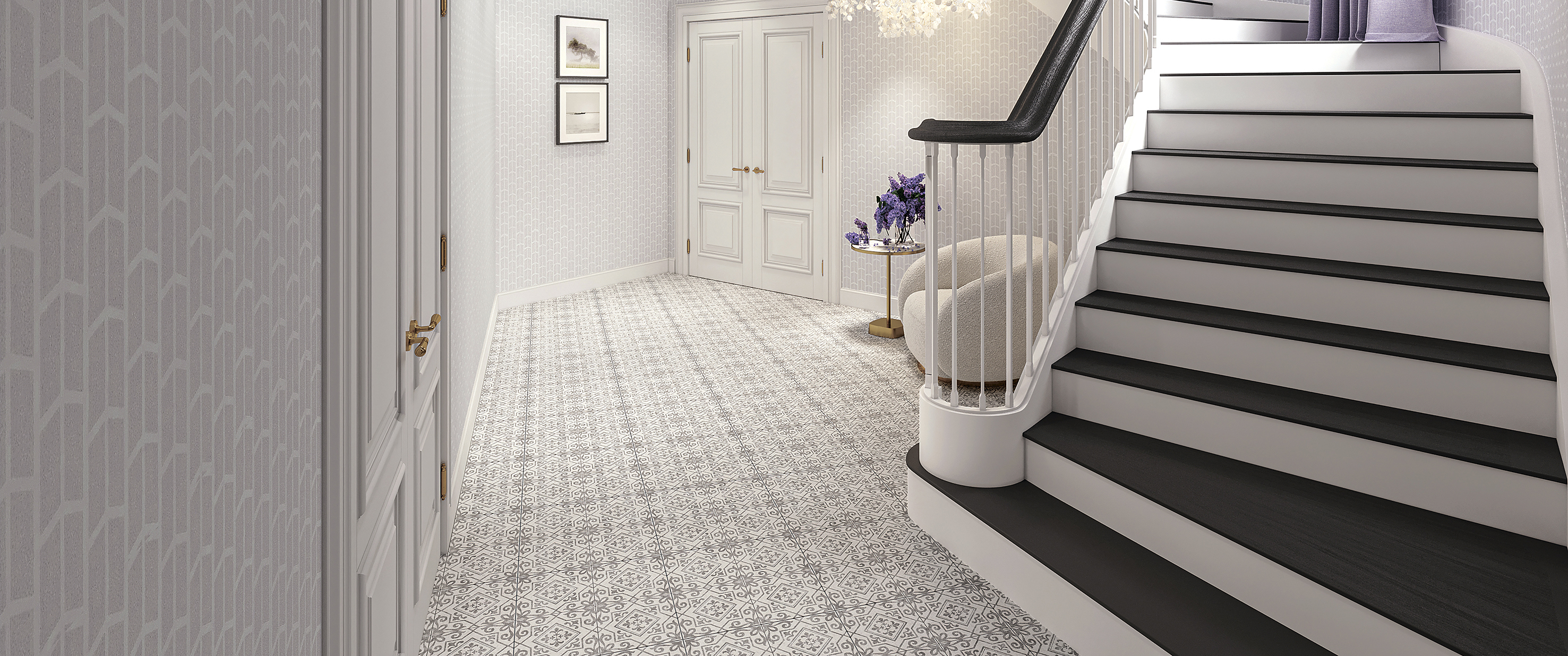 Изображение товара WESTMIN керамогранит 45x45 см серый матовый глазурованный 1 21 м² упаковка