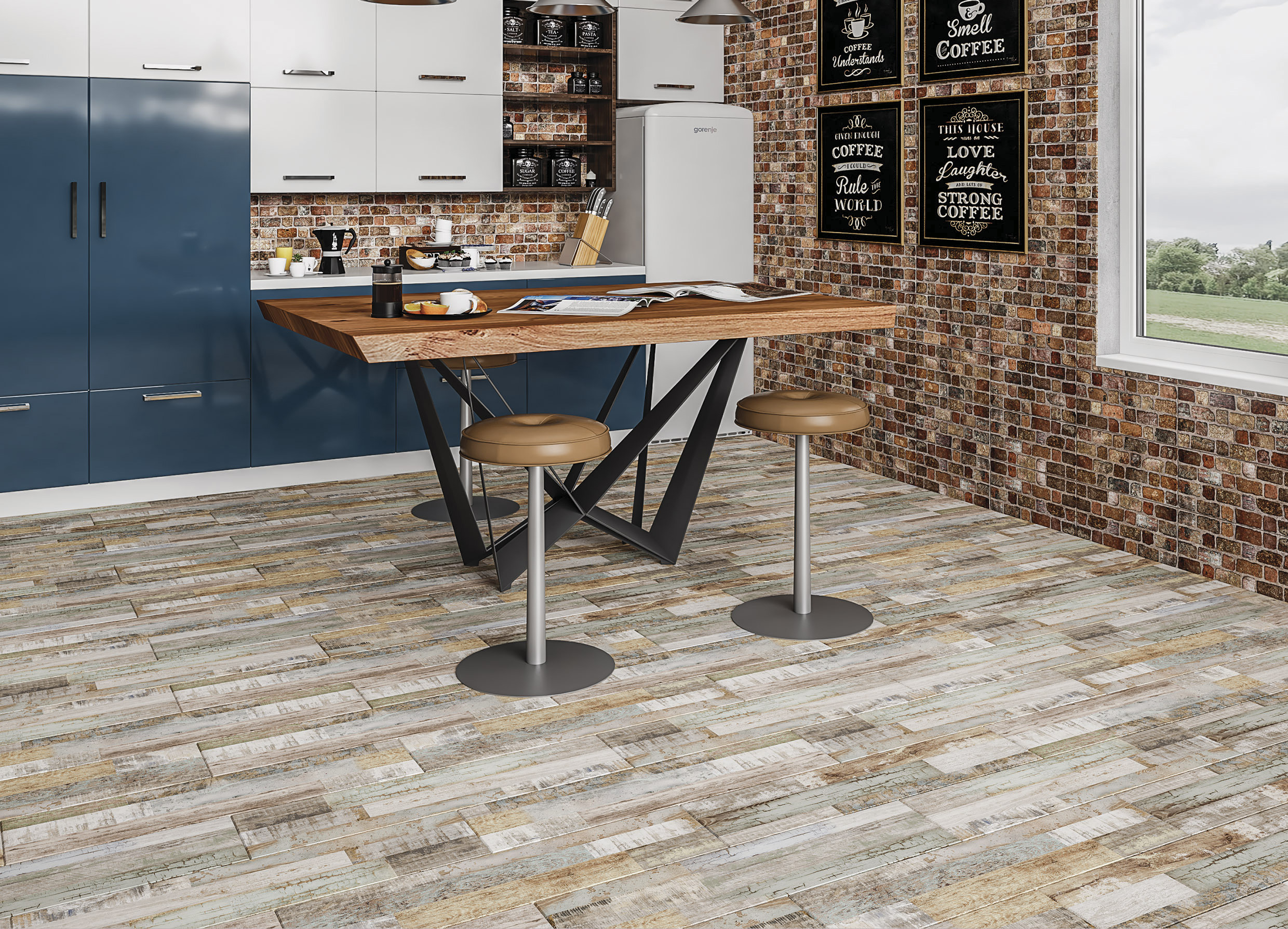 Изображение товара Керамогранит Color wood 780222 20x80 см для пола и стен Россия