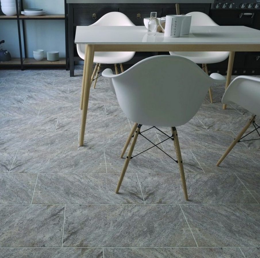 Изображение товара Керамогранит Керамин Кварцит 6881 60x30см 1.44 м² цвет серый