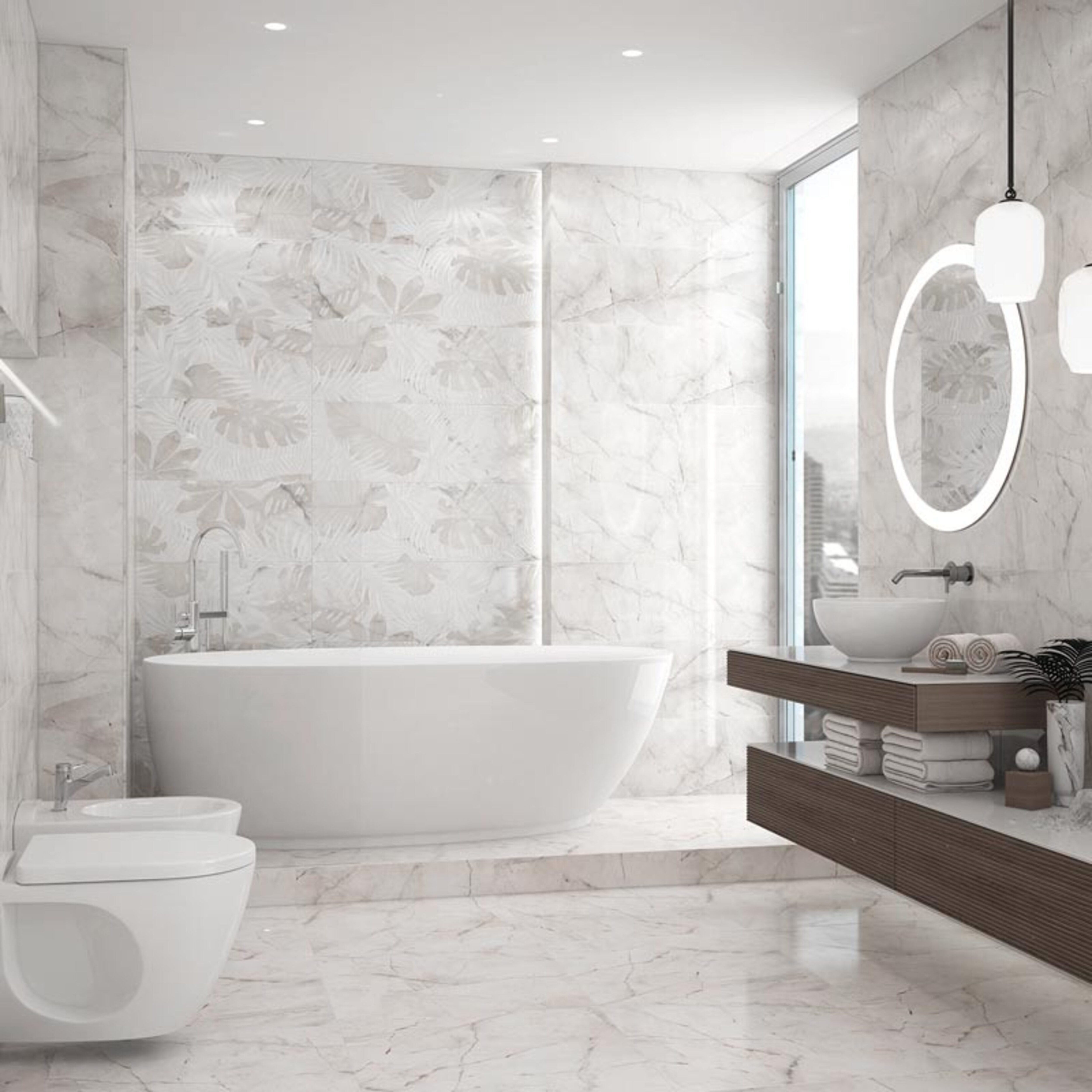 Изображение товара Настенная плитка Керамин Илиада 90x30 см глянцевая для интерьера