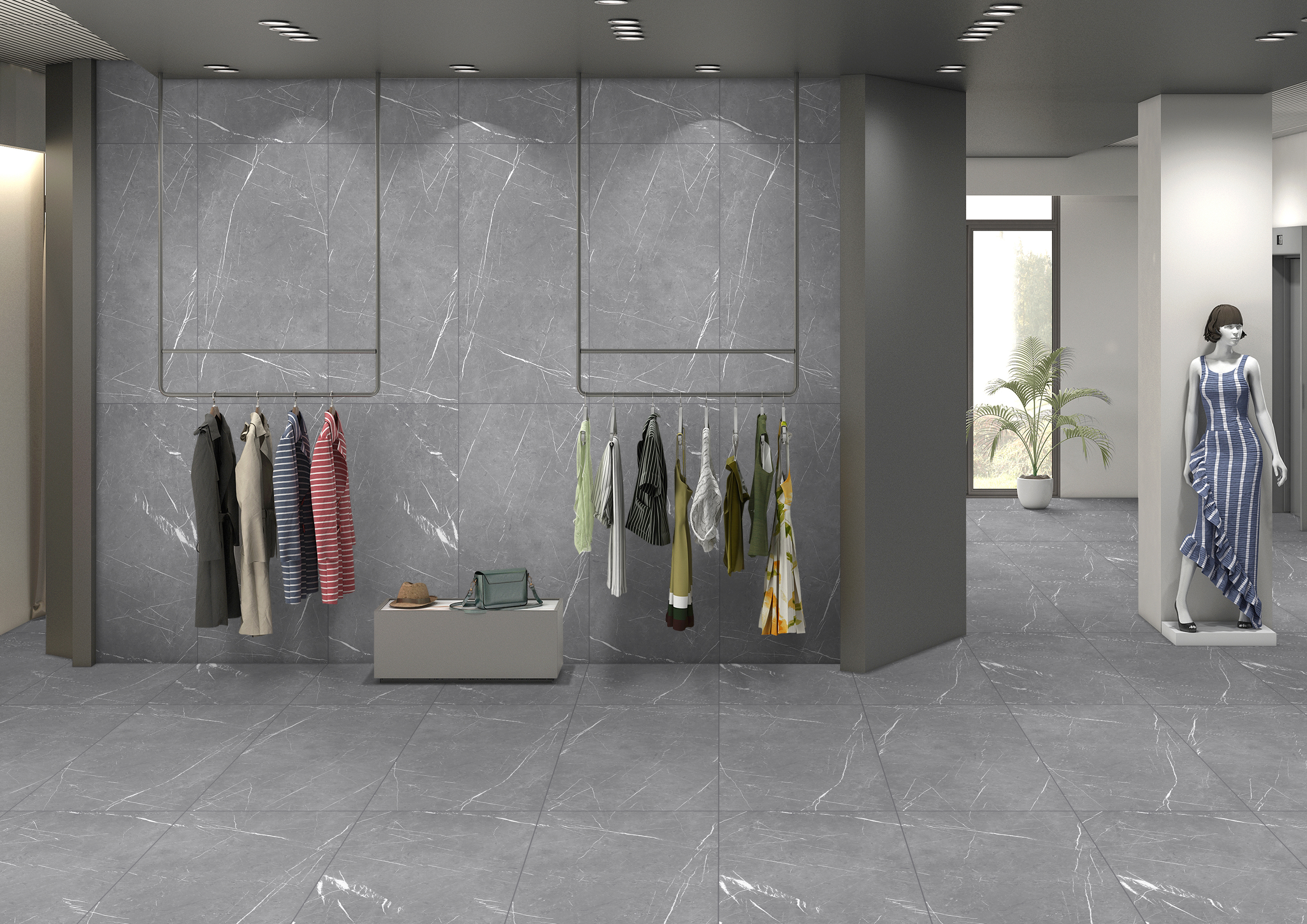 Изображение товара Плитка Eternal Alcora Gris ETSTN1203MT60120 120x60см 1.44 м² цвет серый