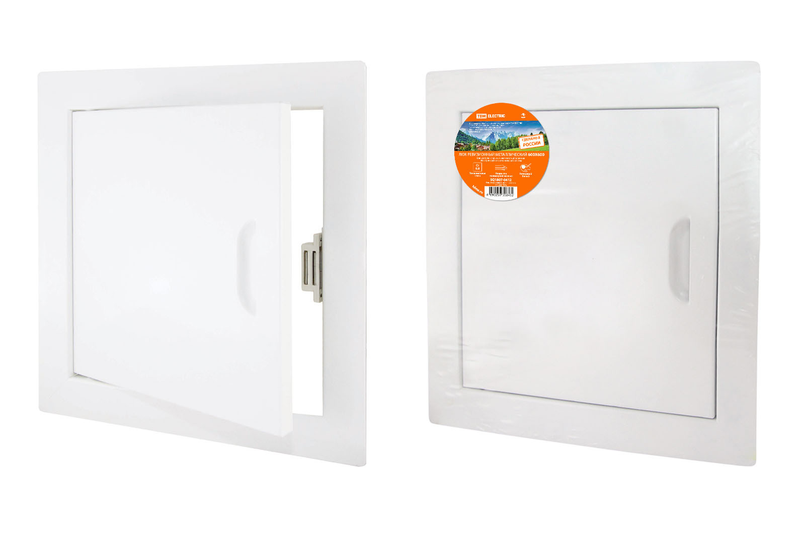 Изображение товара Ревизионный люк TDM Electric 600x600 сталь белый монтаж без дополнительного оборудования