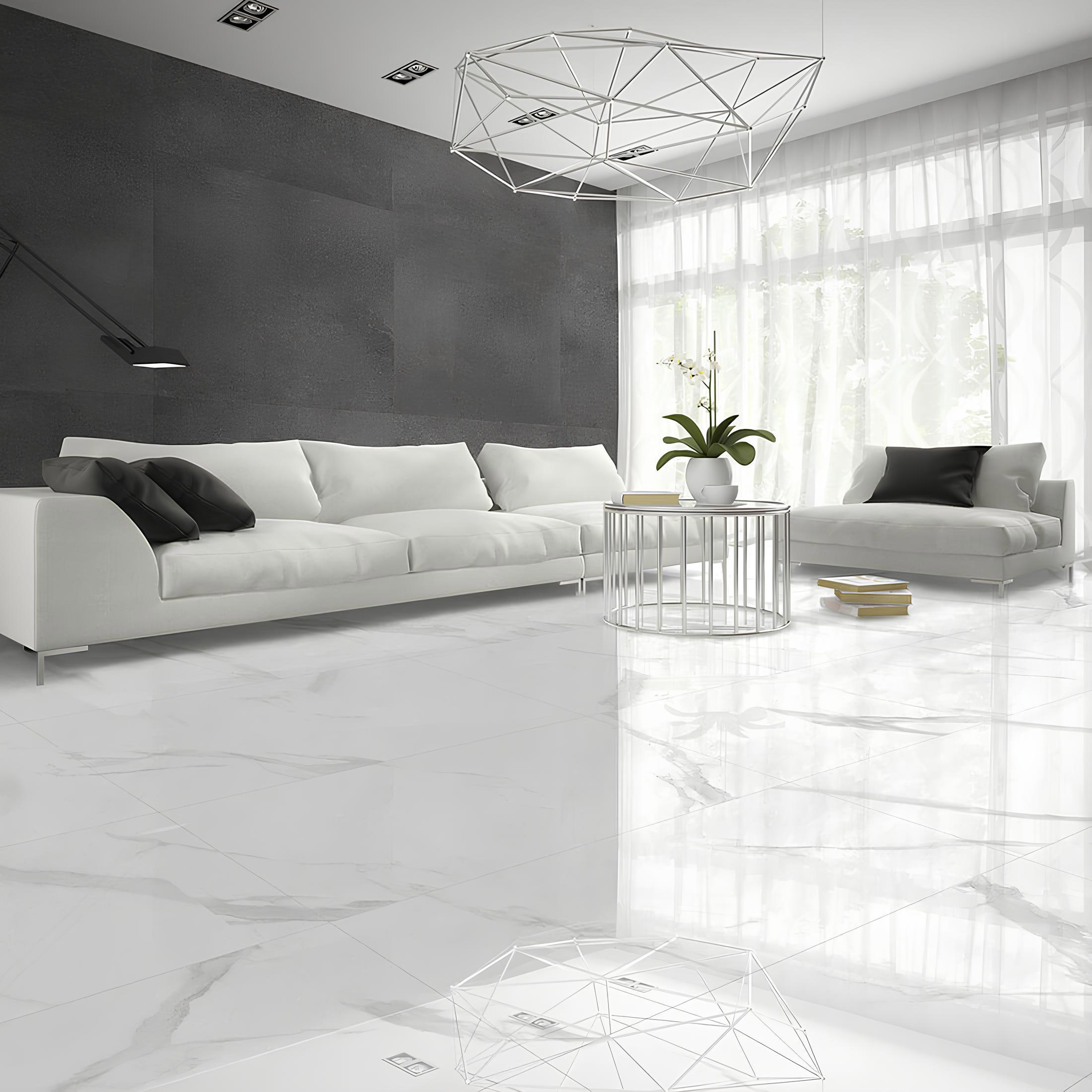 Изображение товара Керамогранит Tvetra Calacatta White 60x120 60x120см цвет белый