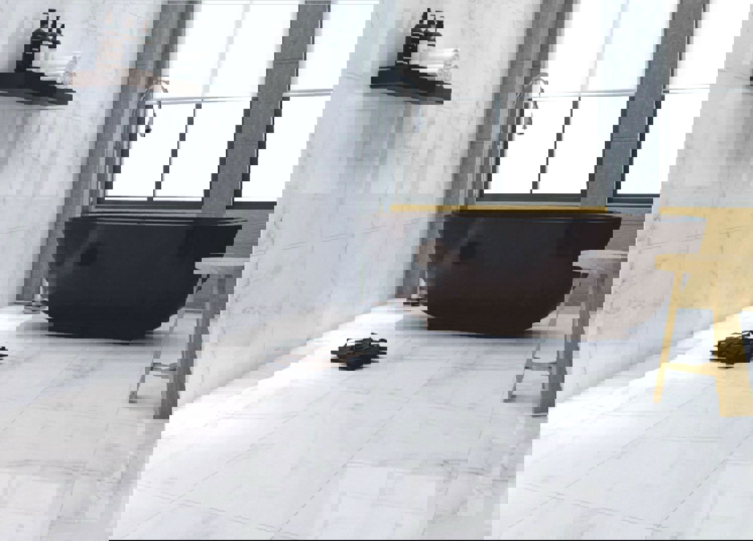 Изображение товара Керамогранит Maimoom ceramica Verona Sky 60x120x0.8см цвет белый