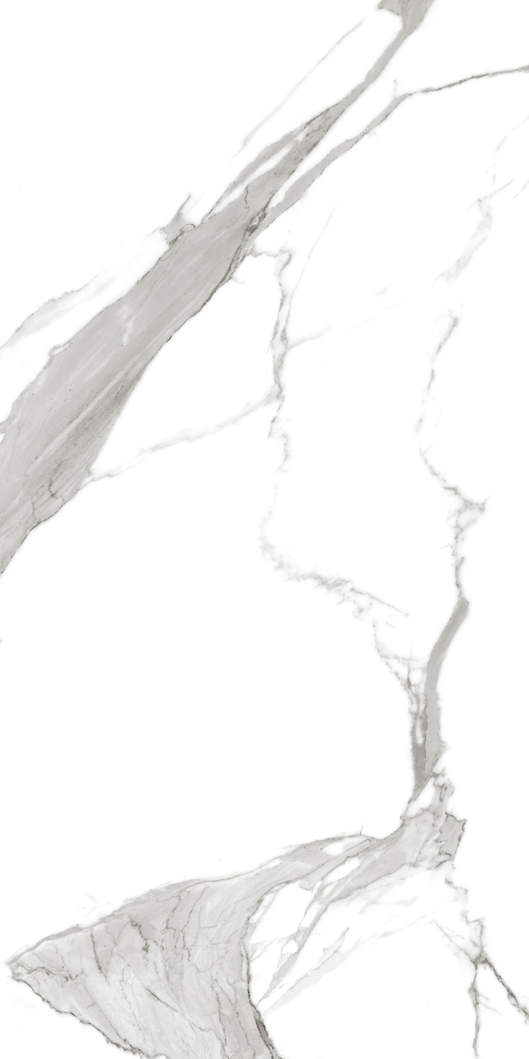 Изображение товара Керамогранит Satuario Bianco 60x120 см белый с мраморной текстурой, морозостойкий