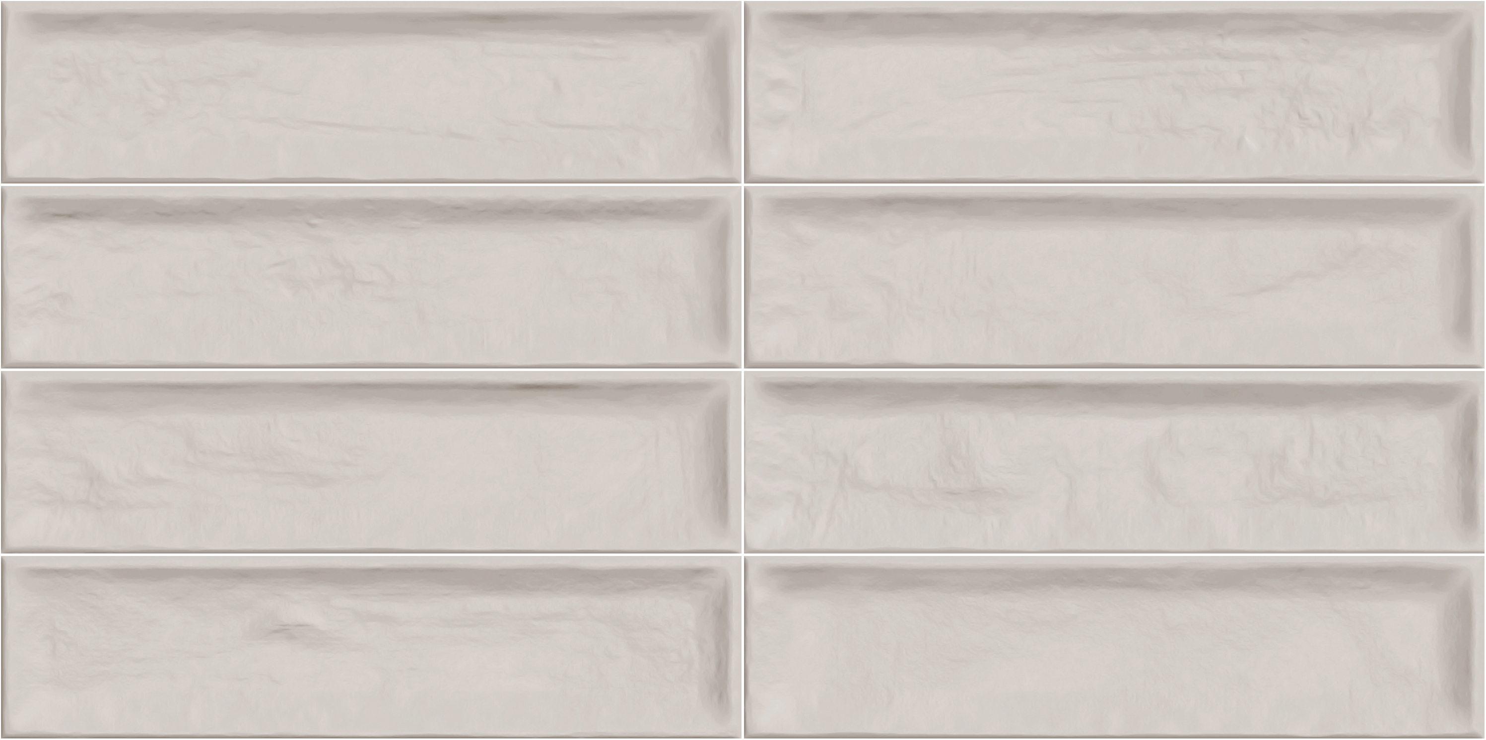 Изображение товара Керамическая плитка Mayolica Nude 30x7.5 см бежевый полуглянцевый моноколор