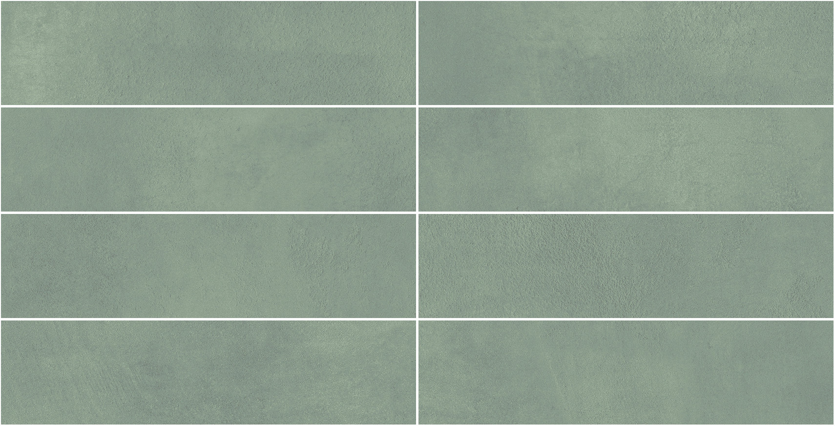 Изображение товара Керамическая плитка Pamesa Eleganza Saggio 30x7.5 см зелёный моноколор