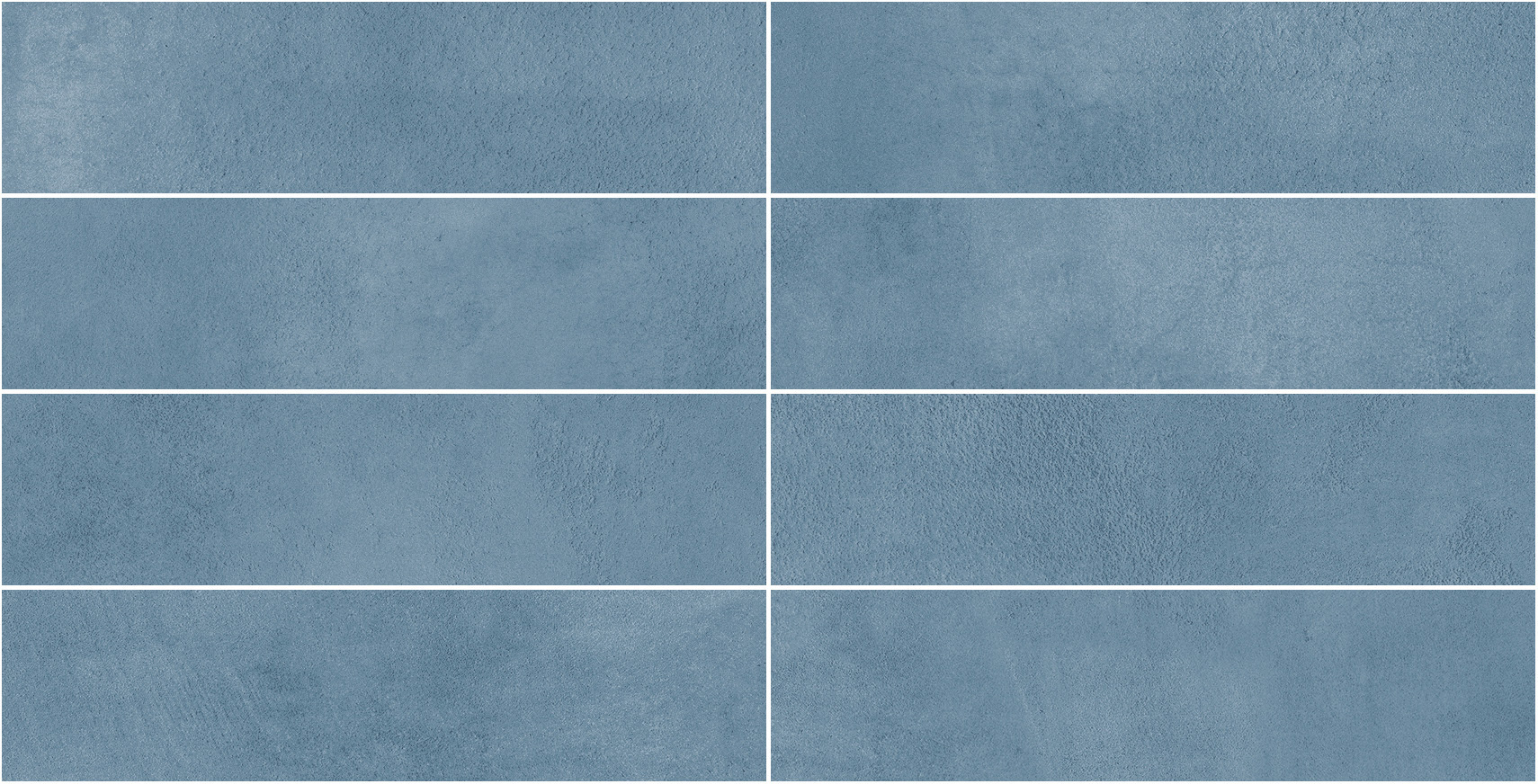 Изображение товара Керамическая плитка PAMESA Eleganza Blue 30x7.5 — однотонный голубой керамогранит