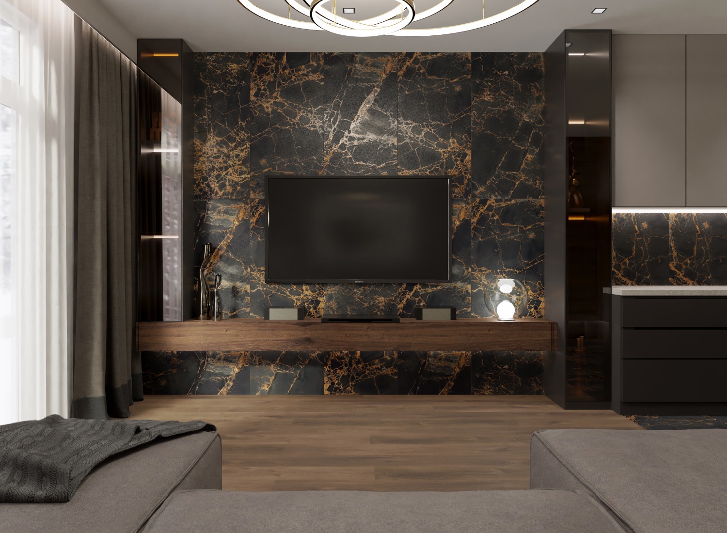 Изображение товара Керамогранит Primavera Grit Granula Black Grit Granula 60x120 см 1.44 м²