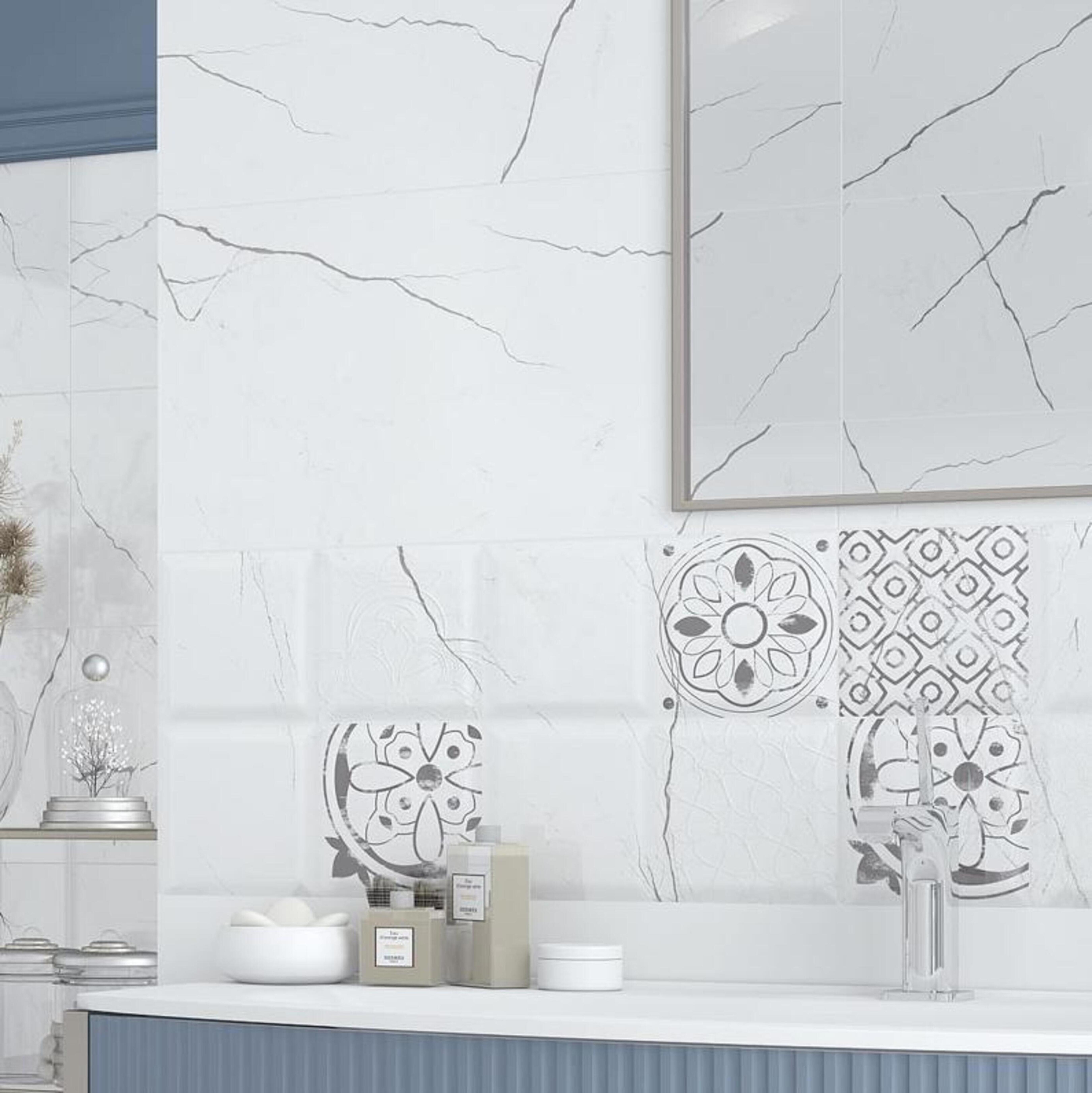 Изображение товара Керамическая плитка Керамин Альба CDB00025185 60x30см 1.98 м² цвет белый