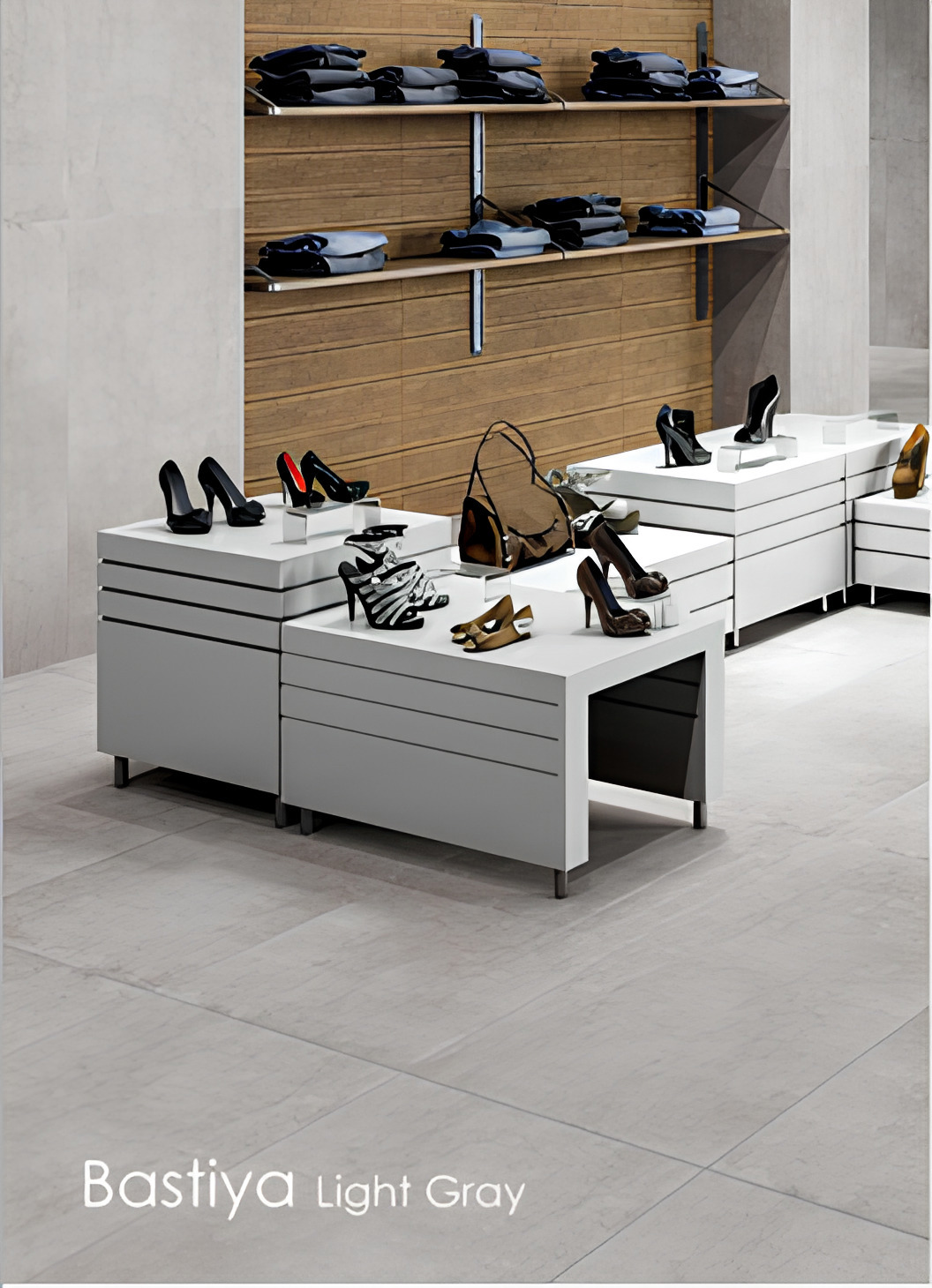 Изображение товара Керамогранит Tvetra Bastiya Light Gray 60x120см цвет светло-серый