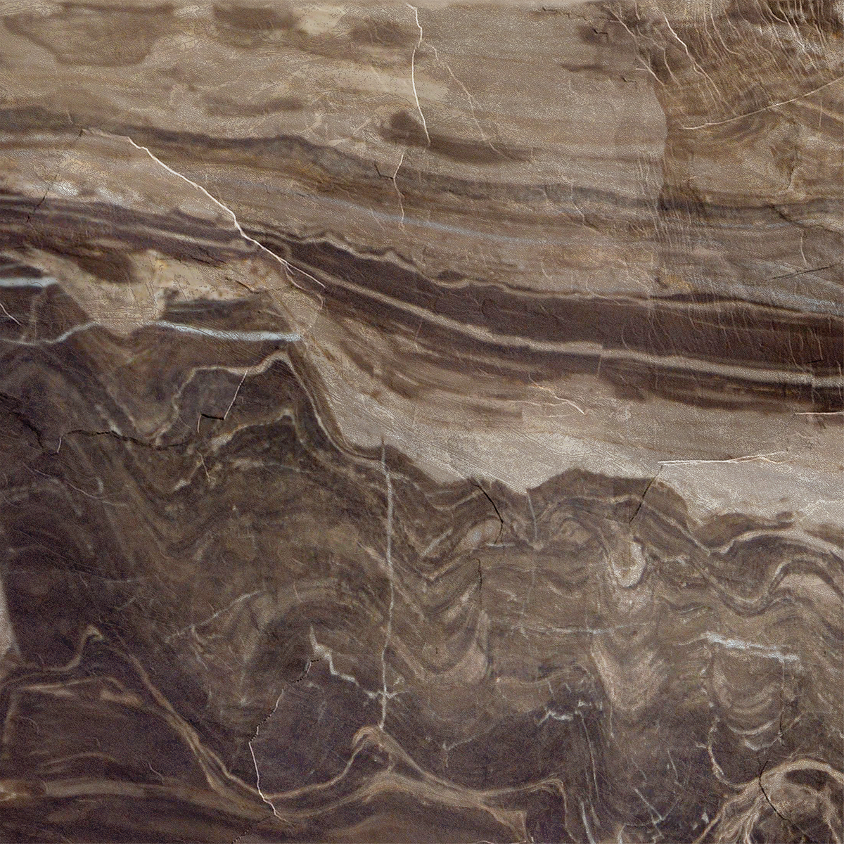 Изображение товара Напольная плитка Azori Atlas 42x42 см коричневая