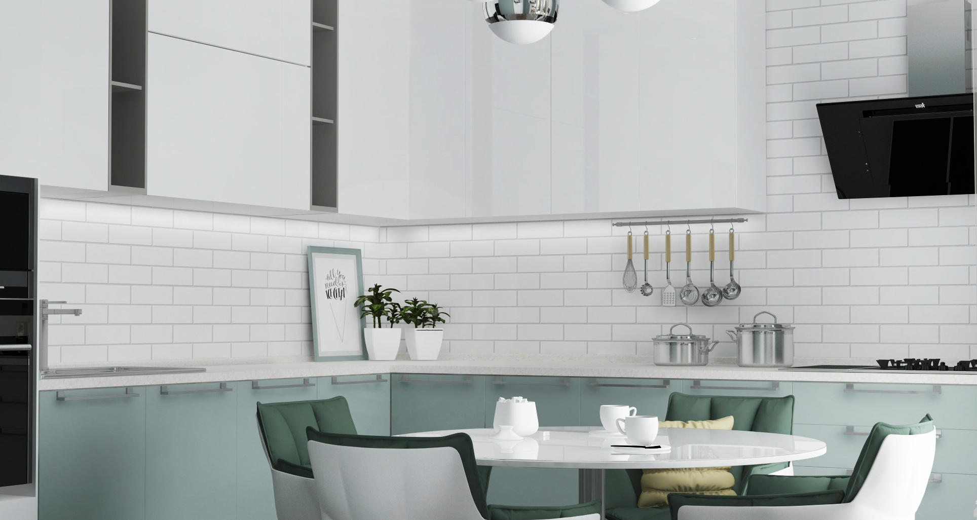 Изображение товара Керамическая плитка Belani Брик В55266 30x60 см цвет белый