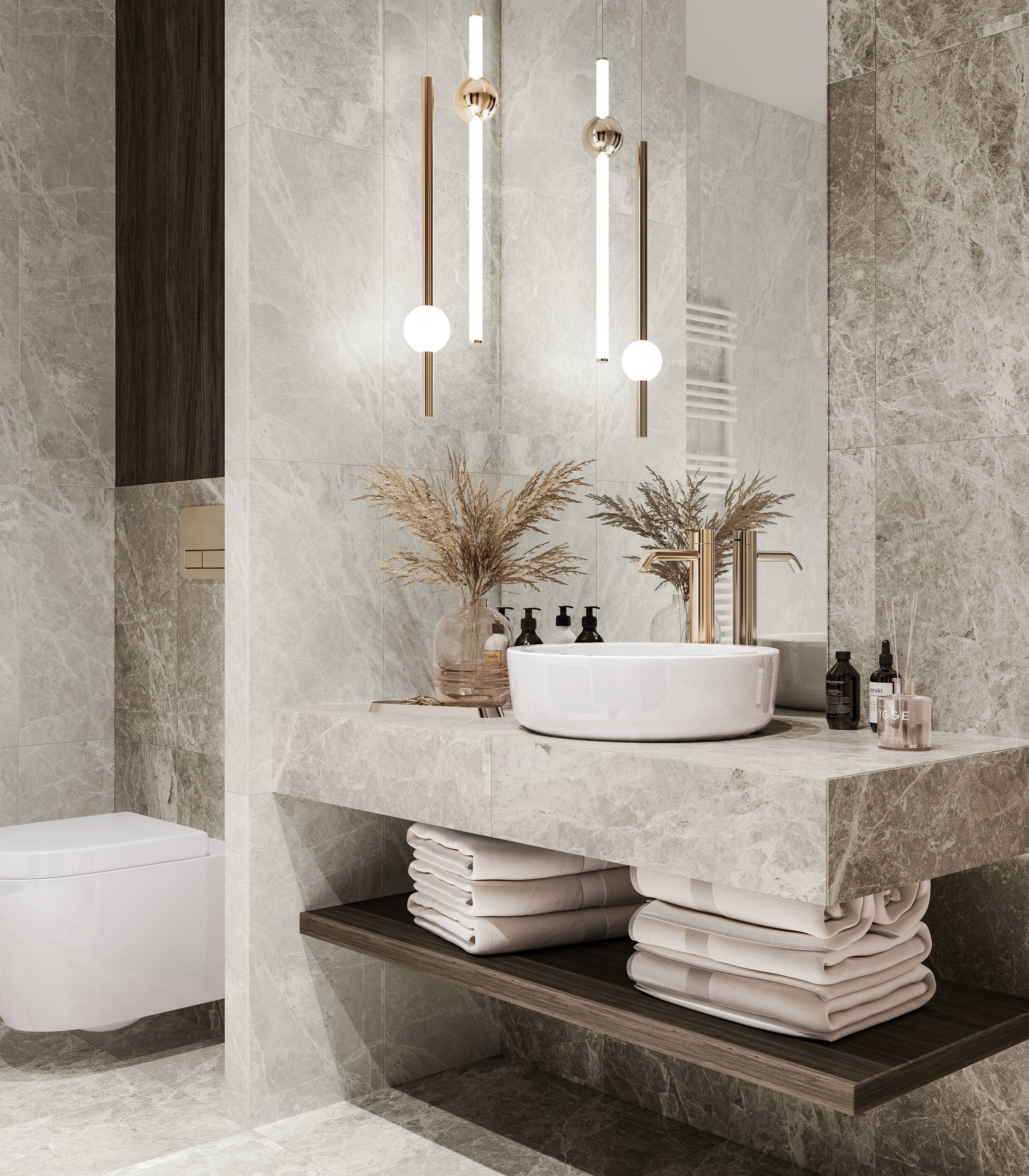 Изображение товара Керамогранит Culto Makalu 30x60см светло-серый матовый для внутренней отделки