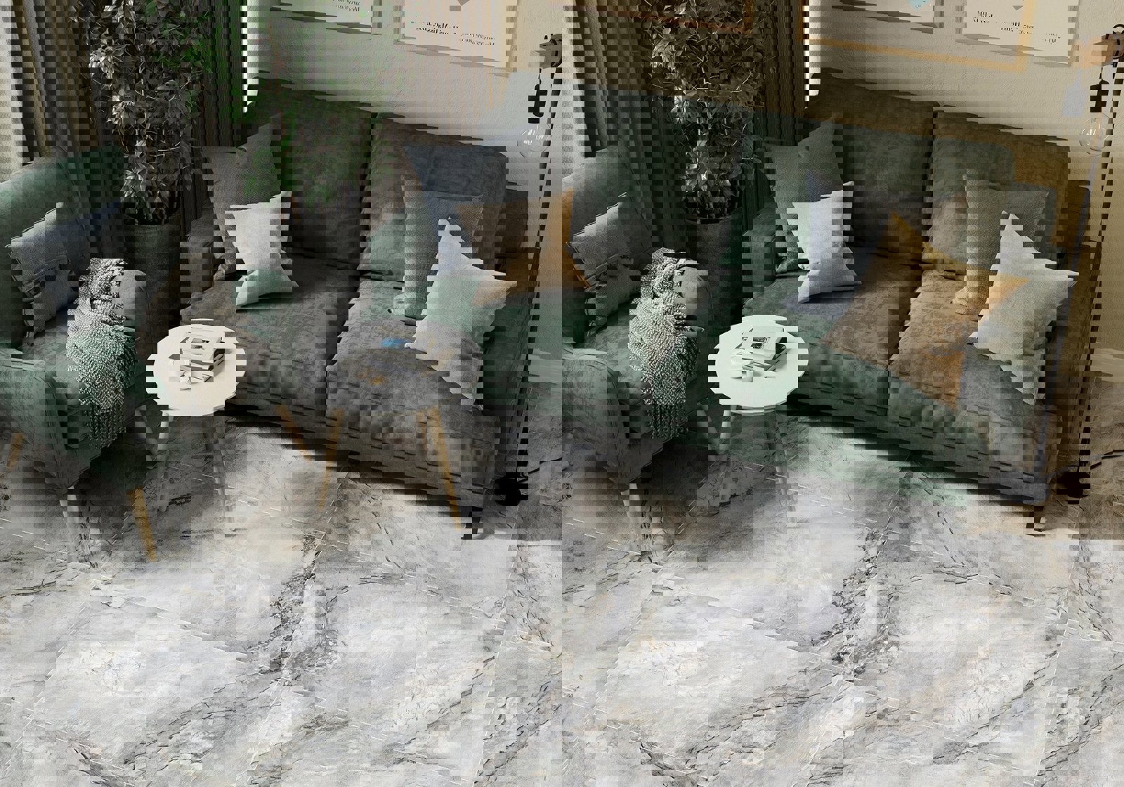 Изображение товара Керамогранит Alma ceramica Statuario rock GFU57VLC07Lekb 57x57см цвет серый