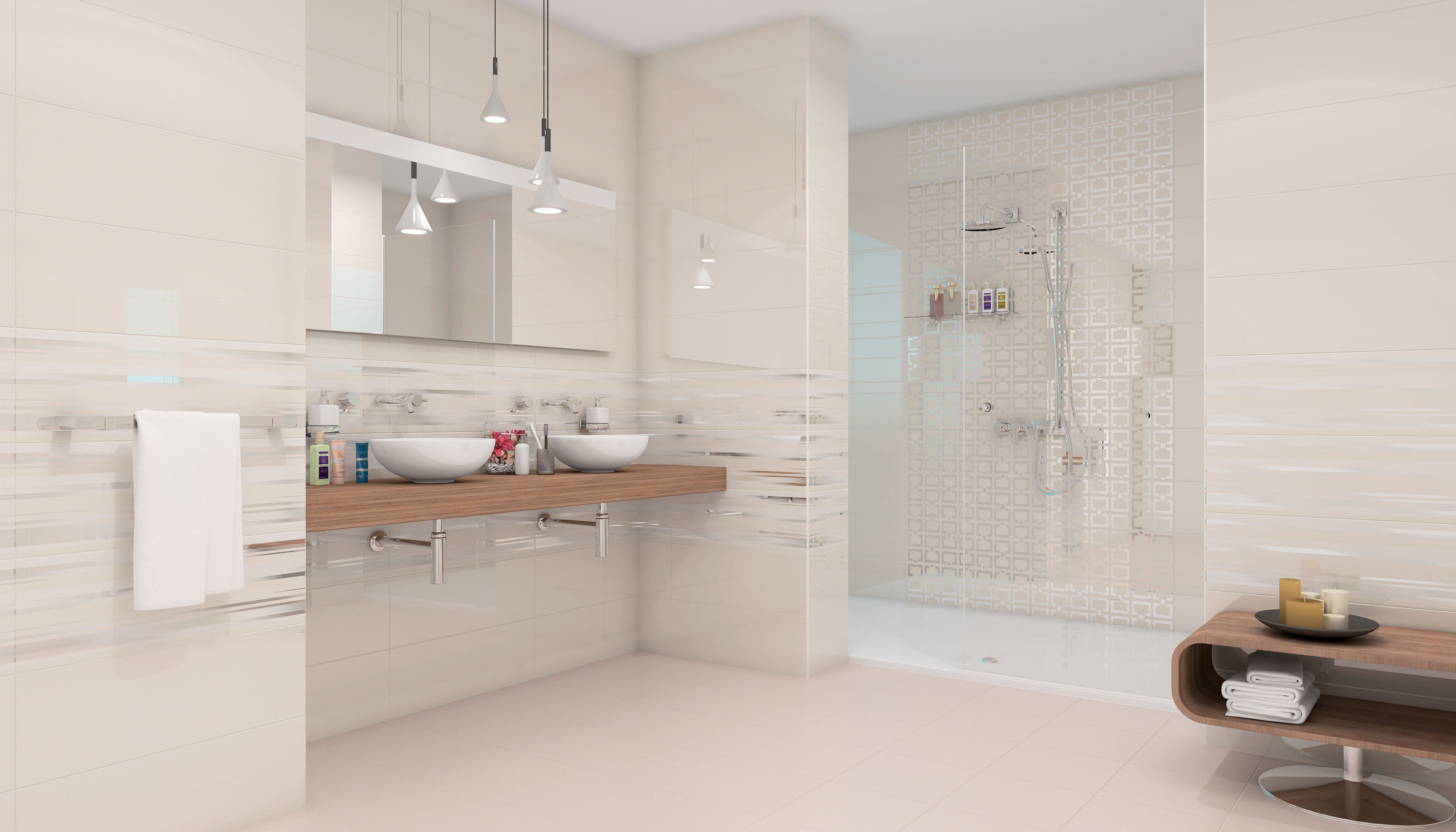 Изображение товара Керамическая напольная плитка Kerlife Liberty 1136prm 42x42 см бежевый