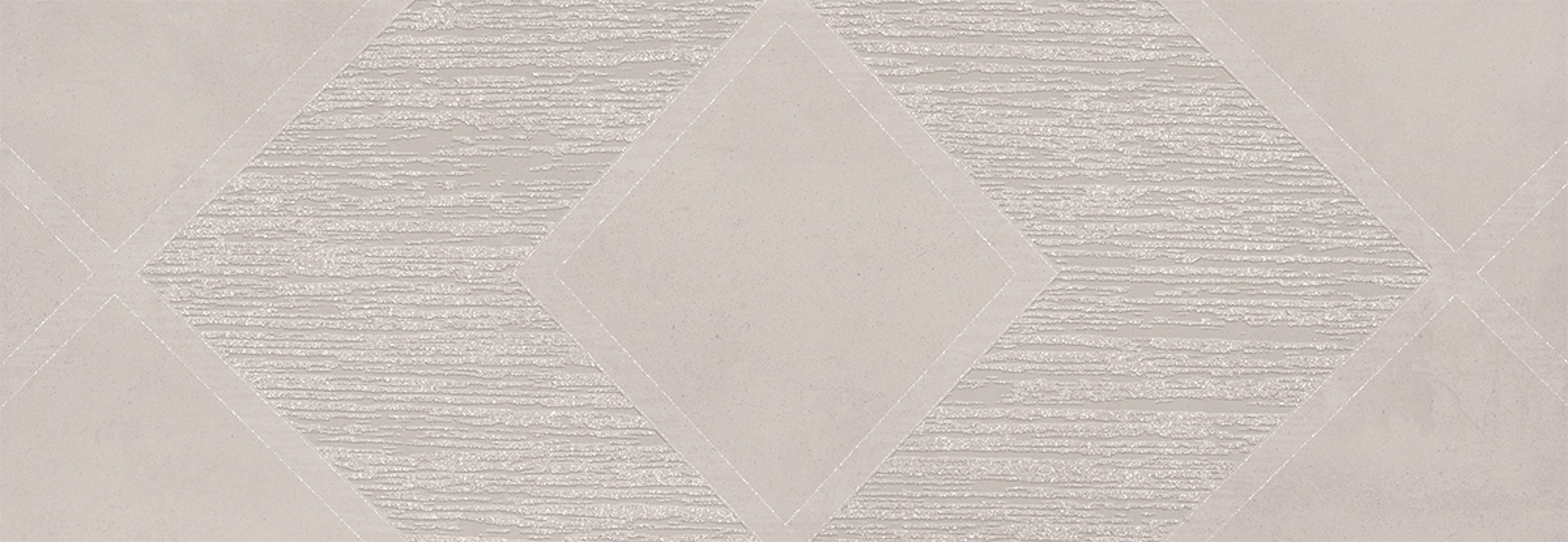 Изображение товара Настенная керамическая плитка Eletto Couture 70x24.2 см бежевый матовый геометрия