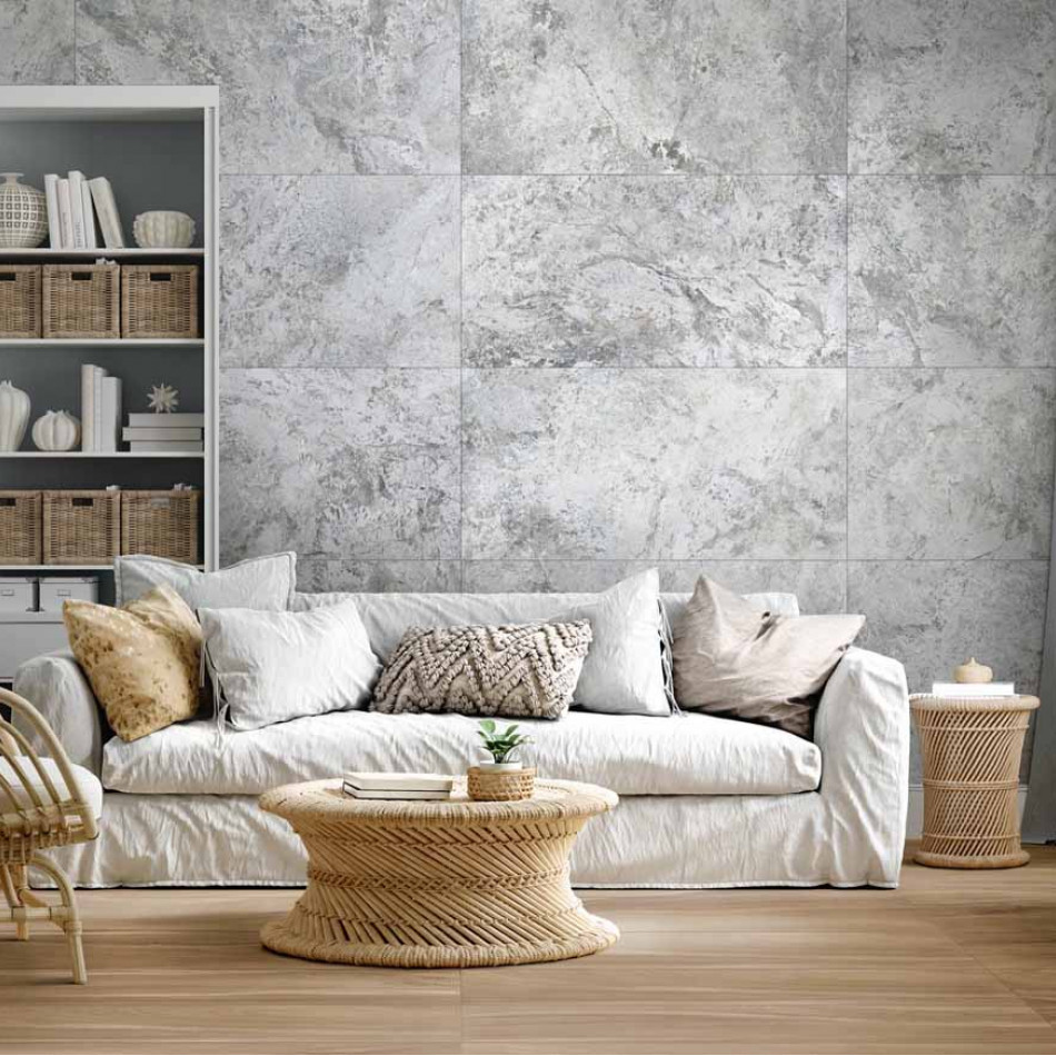 Изображение товара Керамогранит IDALGO HOME Dolomiti 60x120 светло-серый для пола и стен