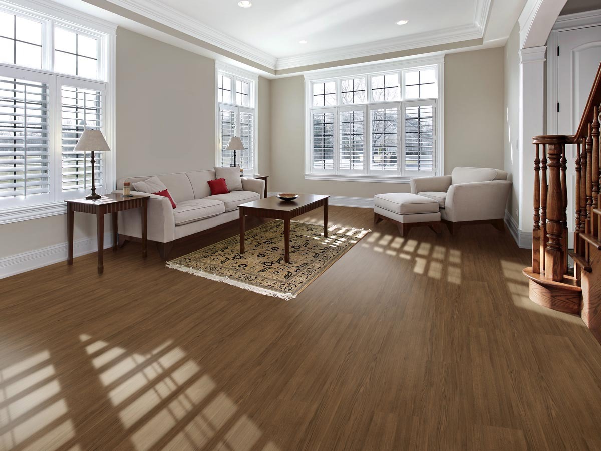 Изображение товара Керамогранит Idalgo Wood classic/вуд классик ID9022N052LMRprm 19.5x120см цвет коричневый