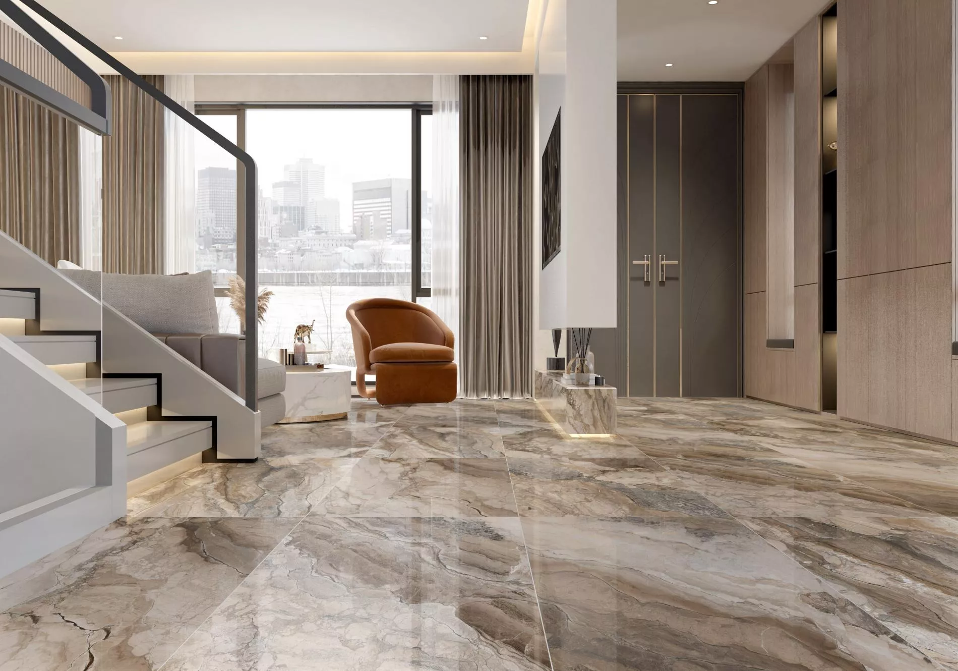 Изображение товара Керамогранит Pamesa ceramica Cr.illusion Sand 60x120 см коричневый